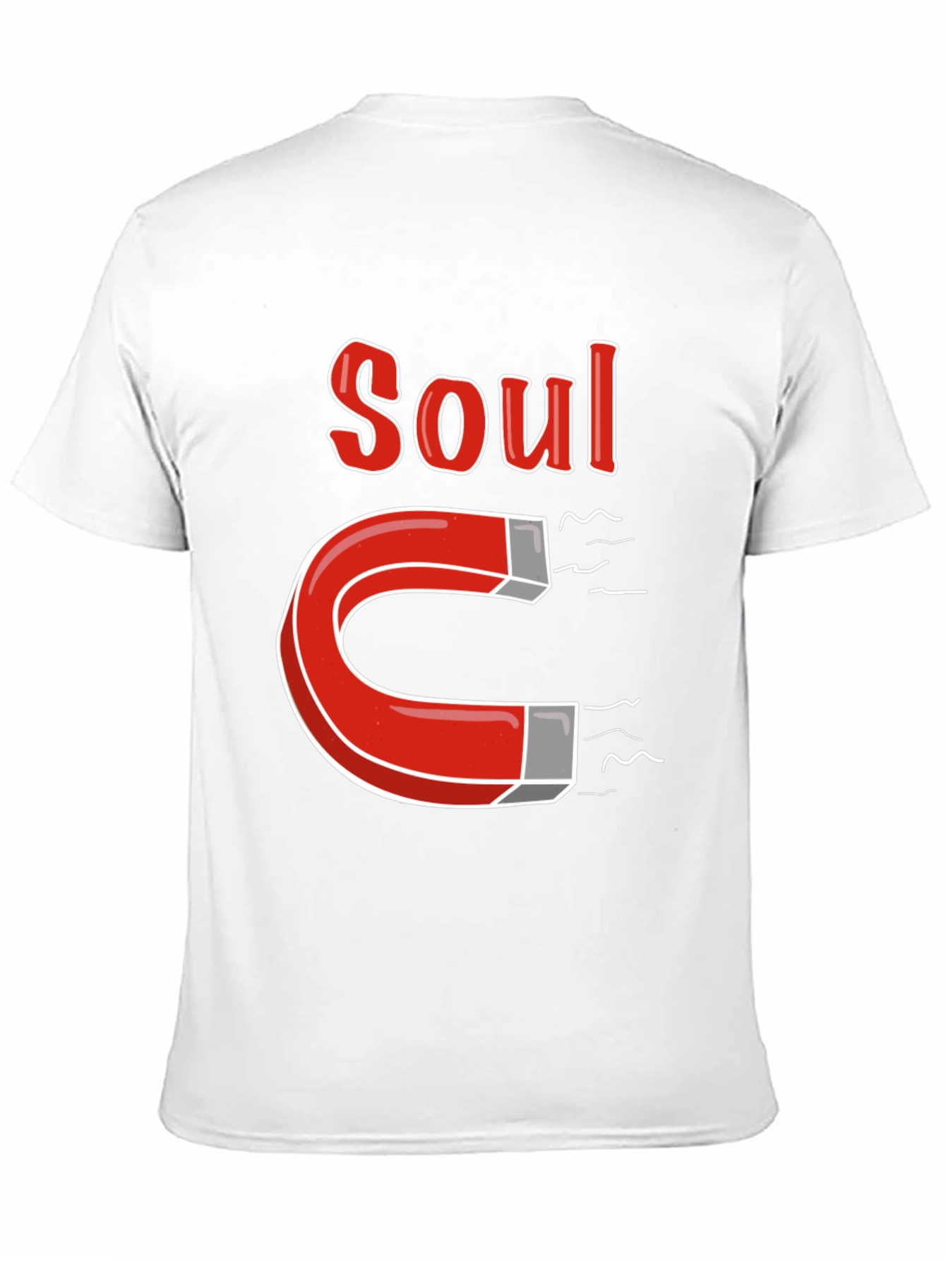 Black Soul Magnet Graphic T-Shirt - Black view 11