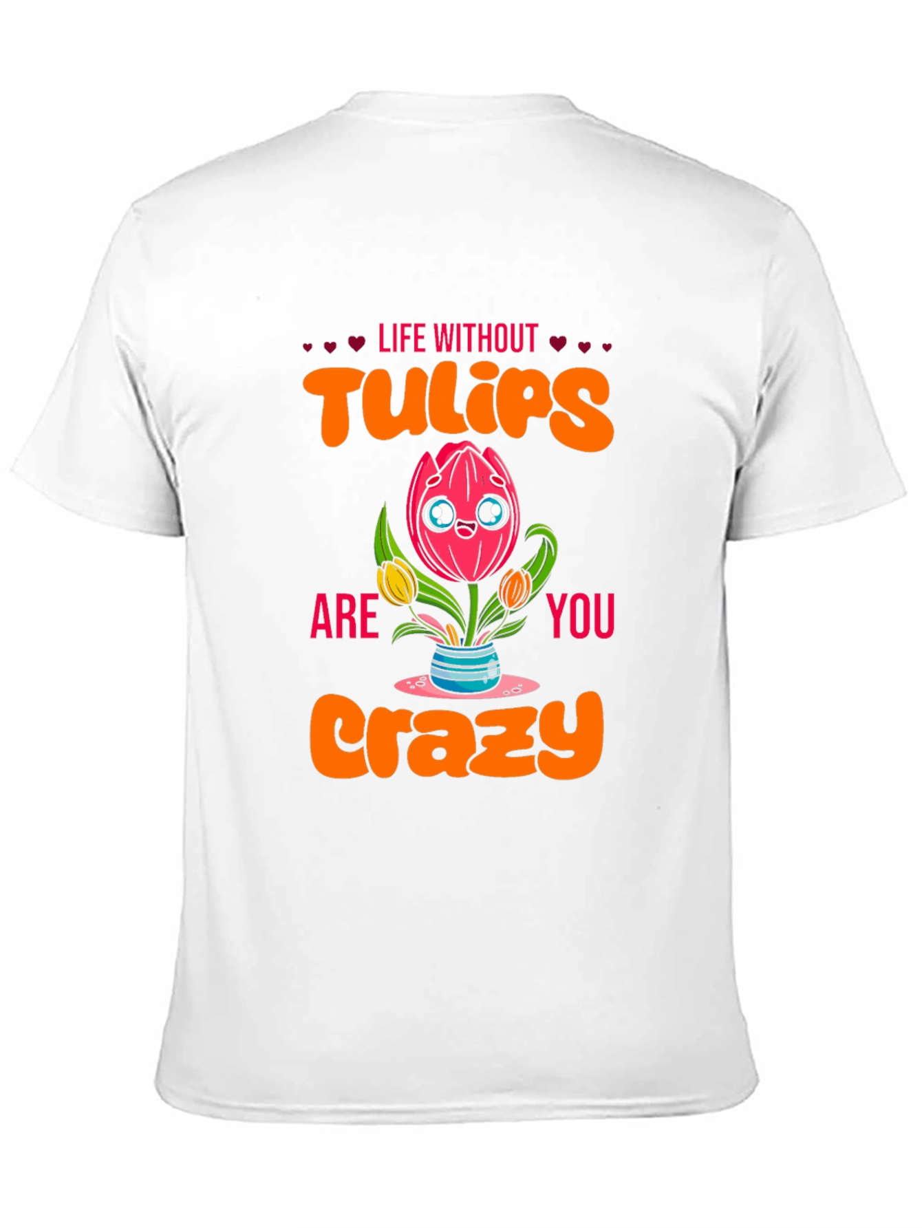 Black Life Without Tulips T-Shirt view 11