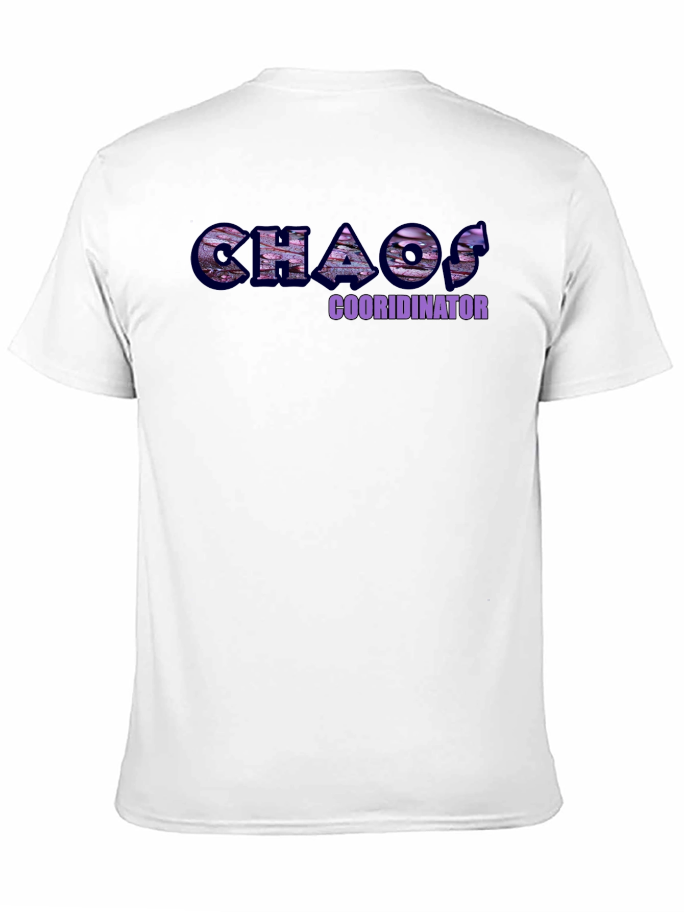 Black Chaos Coordinator Graphic T-Shirt view 11
