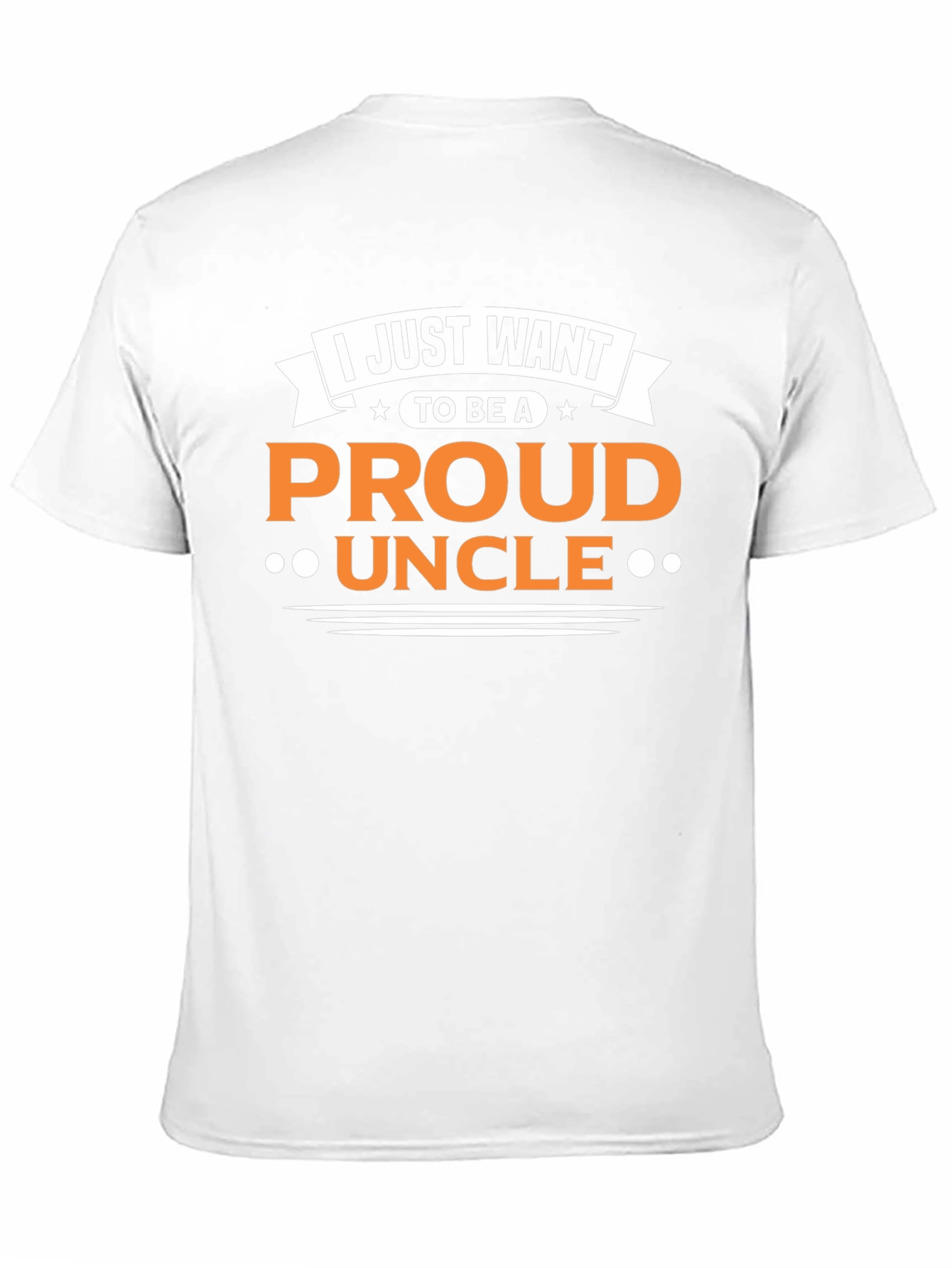 Black Proud Uncle Graphic T-Shirt - Black view 11