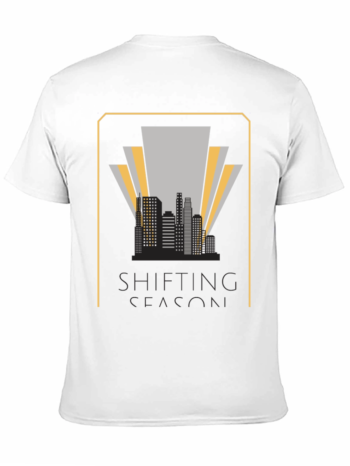 Black Shifting Season Graphic Tee - Urban Style view 11