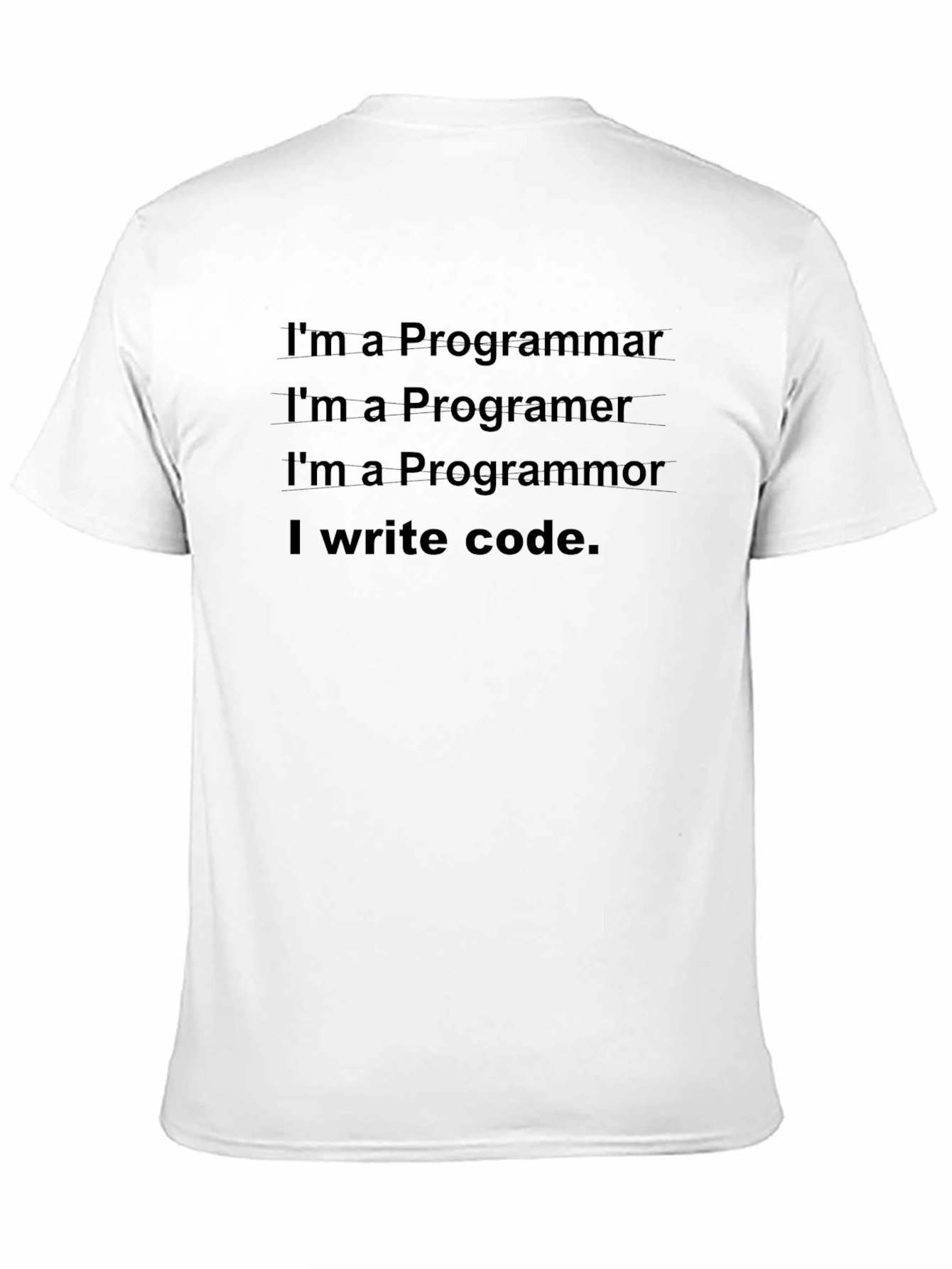 Black Programmer T-Shirt - Coding Humor Apparel view 11