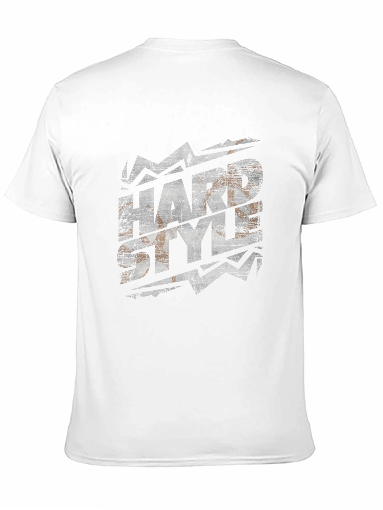 Black Hardstyle Graphic Print T-Shirt - Black Cotton Blend view 11