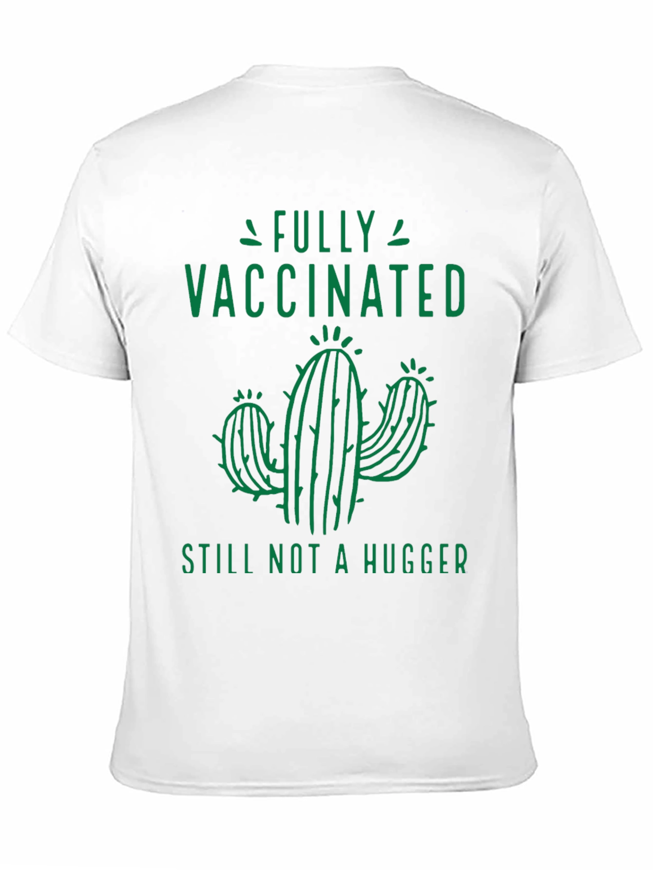 Black Fully Vaccinated Still Not a Hugger T-Shirt view 11