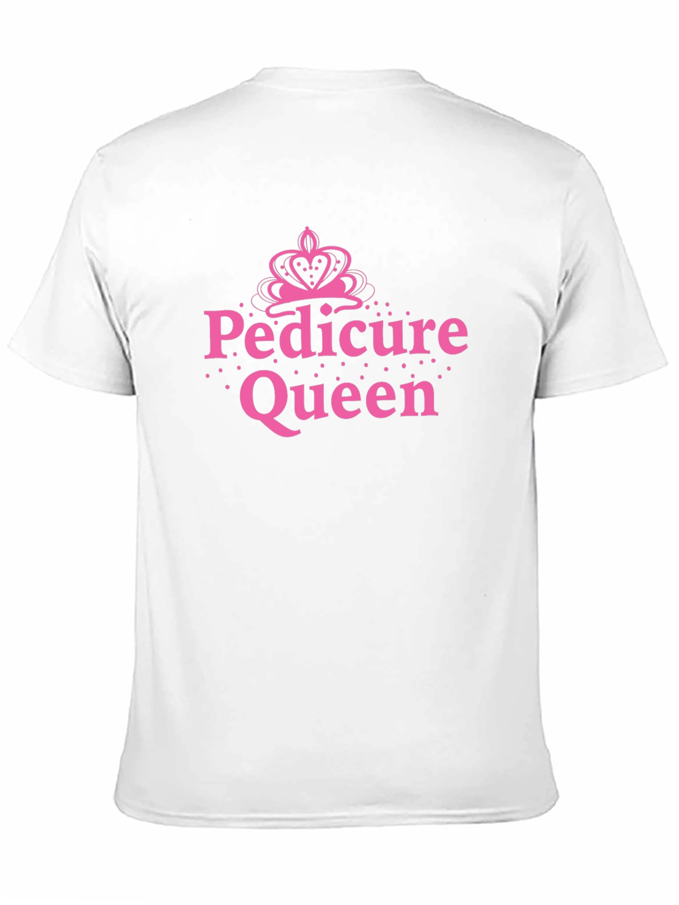 Black Pedicure Queen Black T-Shirt view 11