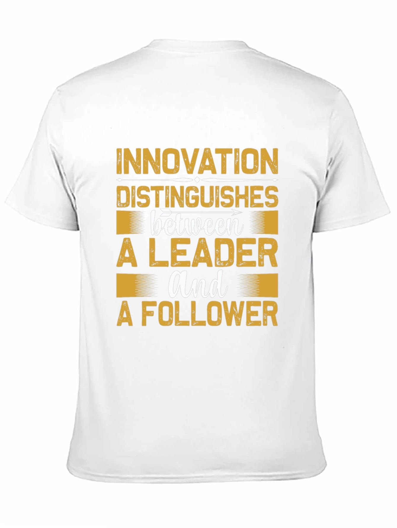 Black Innovation Leader Black Graphic Tee view 11