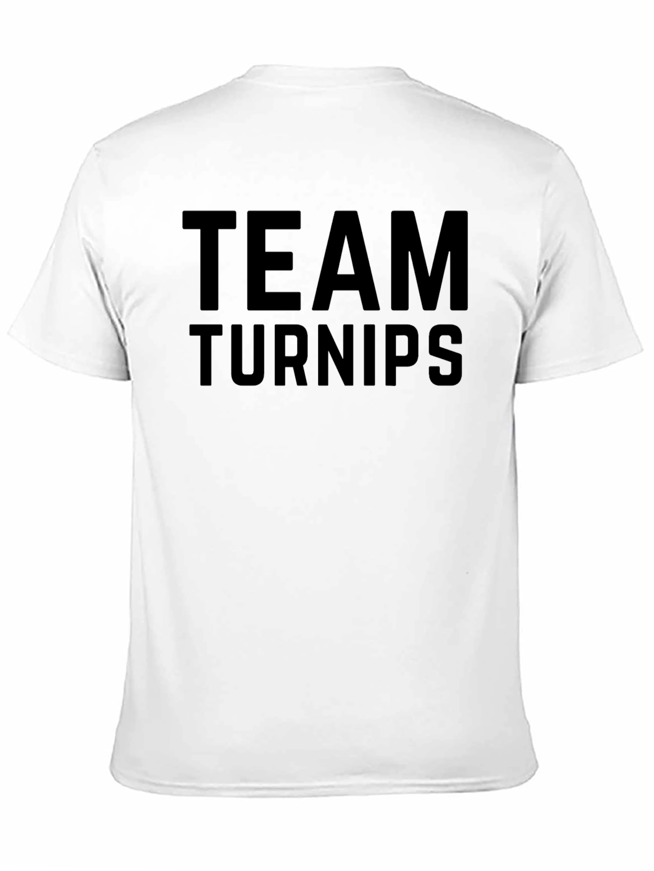 Black Team Turnips Graphic T-Shirt - Black view 11