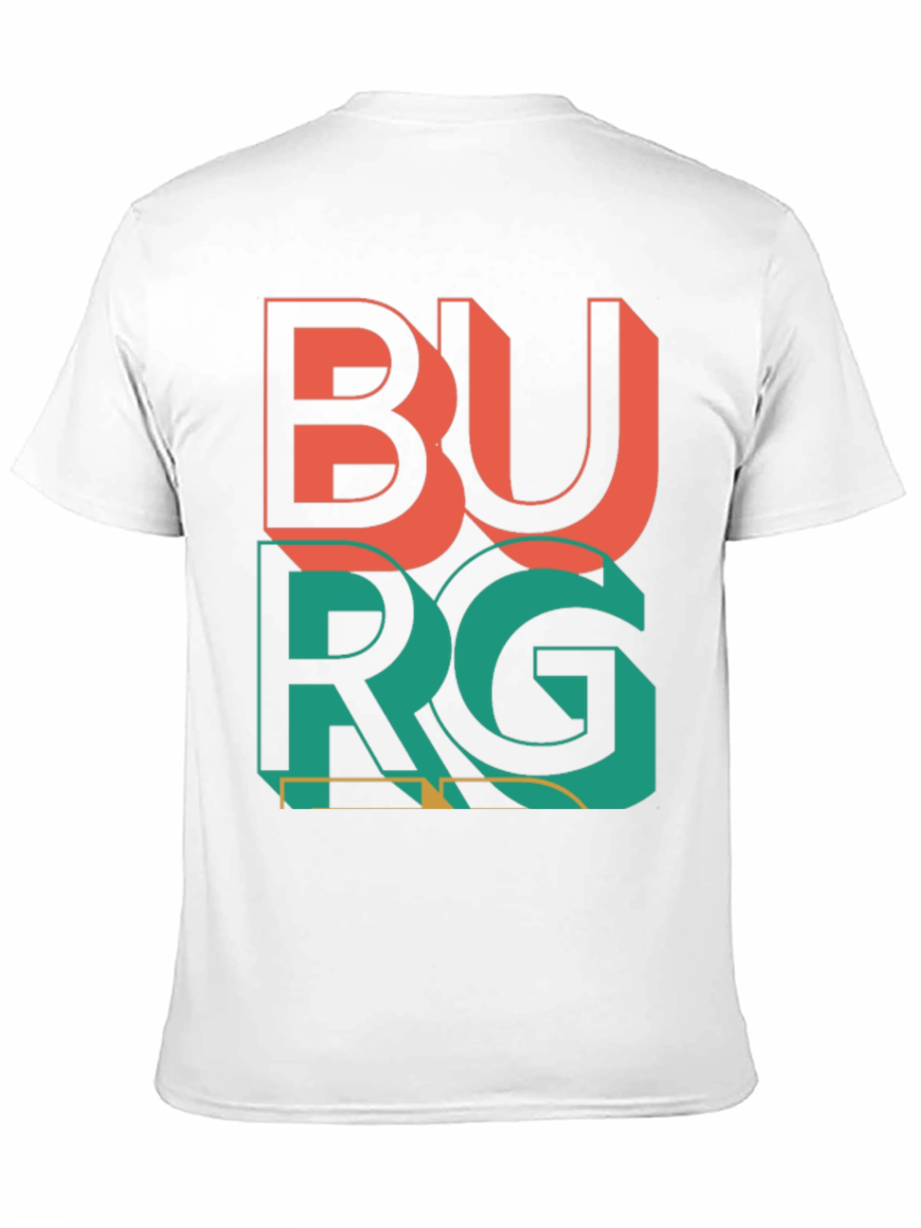 Black Burg Graphic Tee - Retro City Style view 11