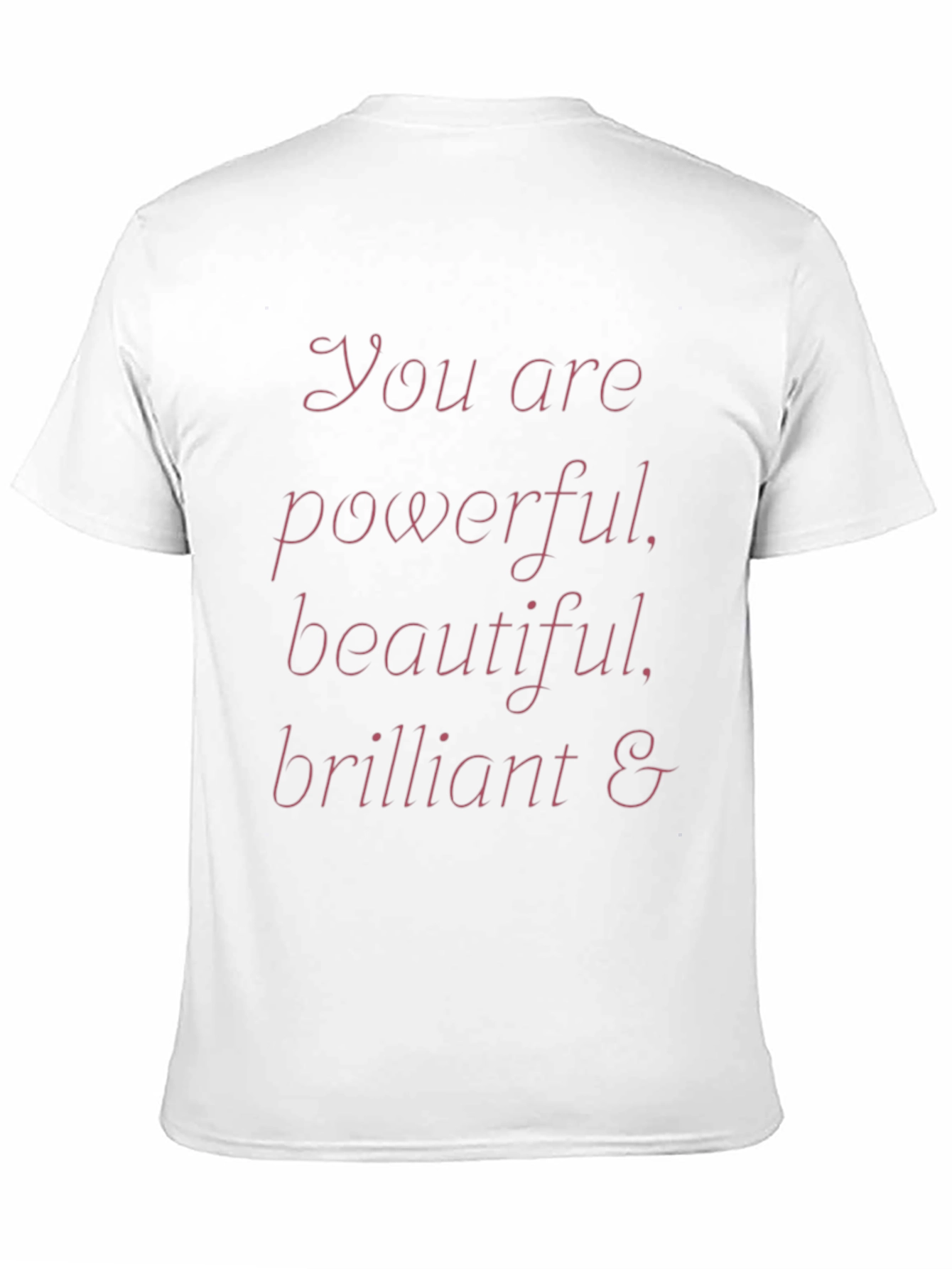Black Empowering Women's Graphic Tee - You are Powerful view 11