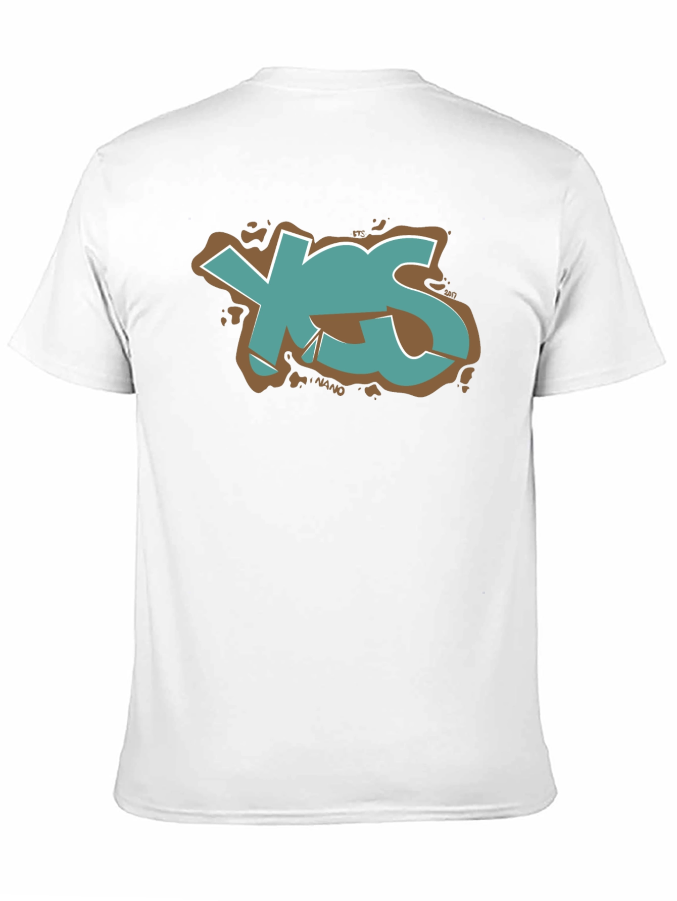 Black Stylish XS Graphic Print Black T-Shirt view 11