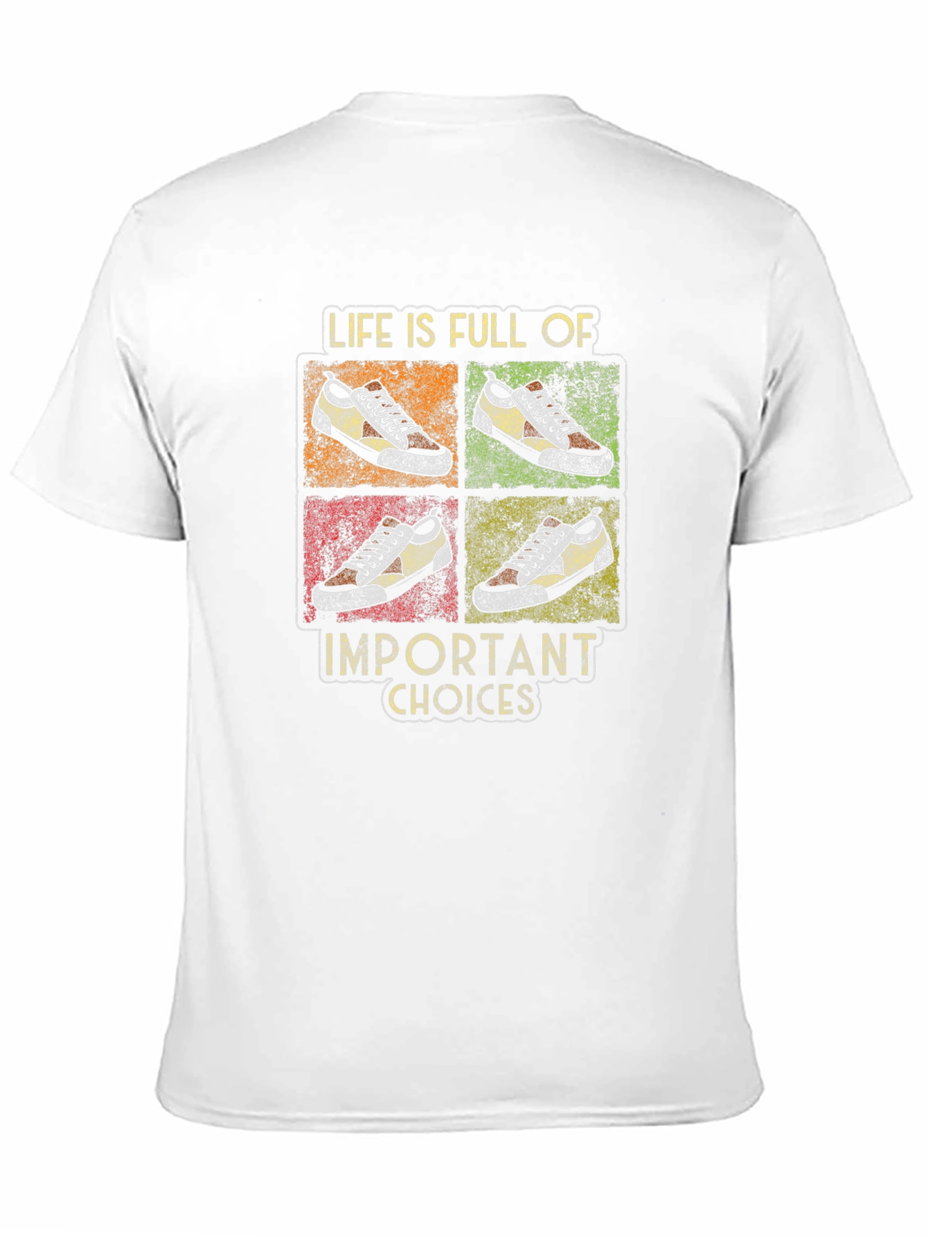 Black Life Choices Graphic Tee - Casual Black T-Shirt view 11