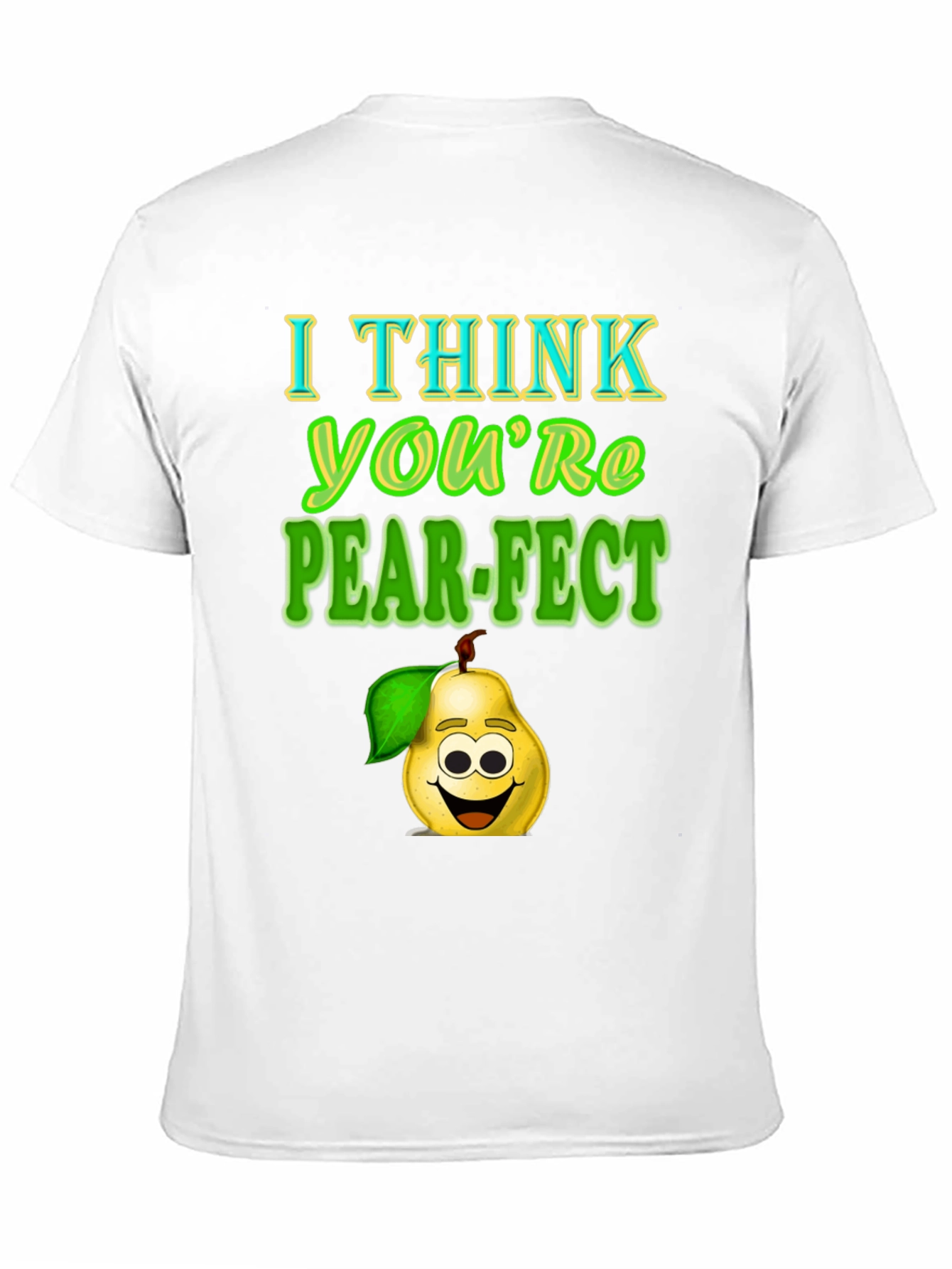 Black Pear-fect T-Shirt: Funny Fruit Pun Tee view 11