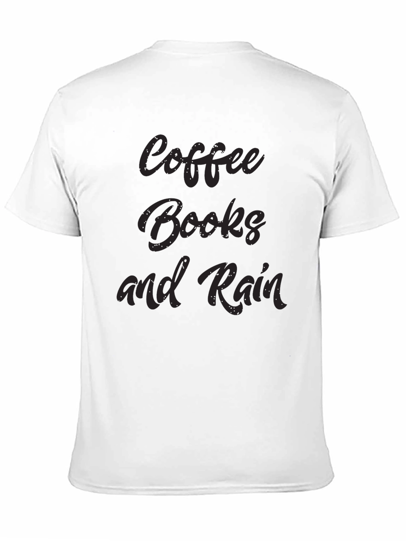 Black Coffee Books and Rain Black Tee view 11