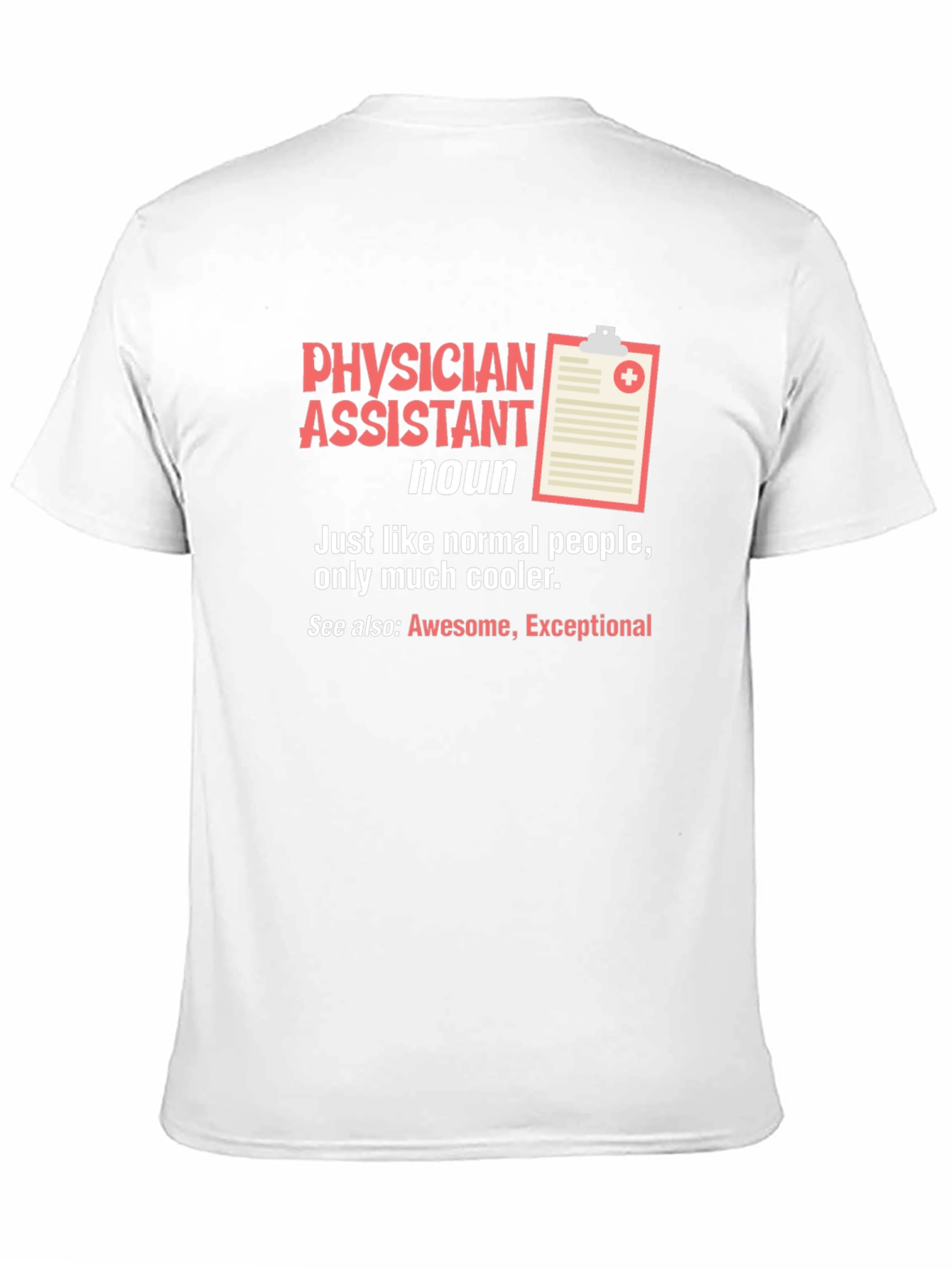 Black Physician Assistant Definition T-Shirt view 11