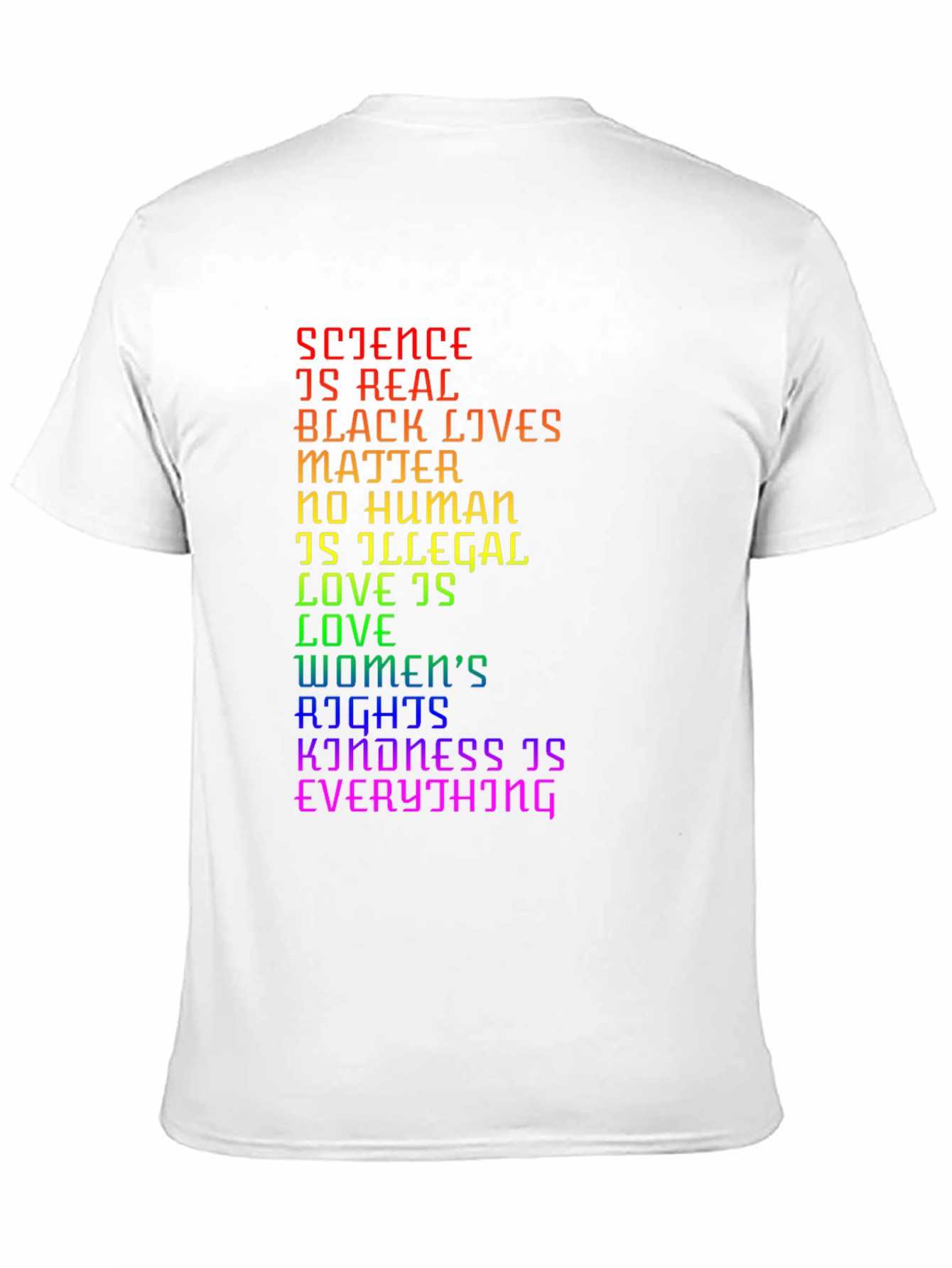 Black Science is Real Black Lives Matter LGBTQ+ T-Shirt view 11