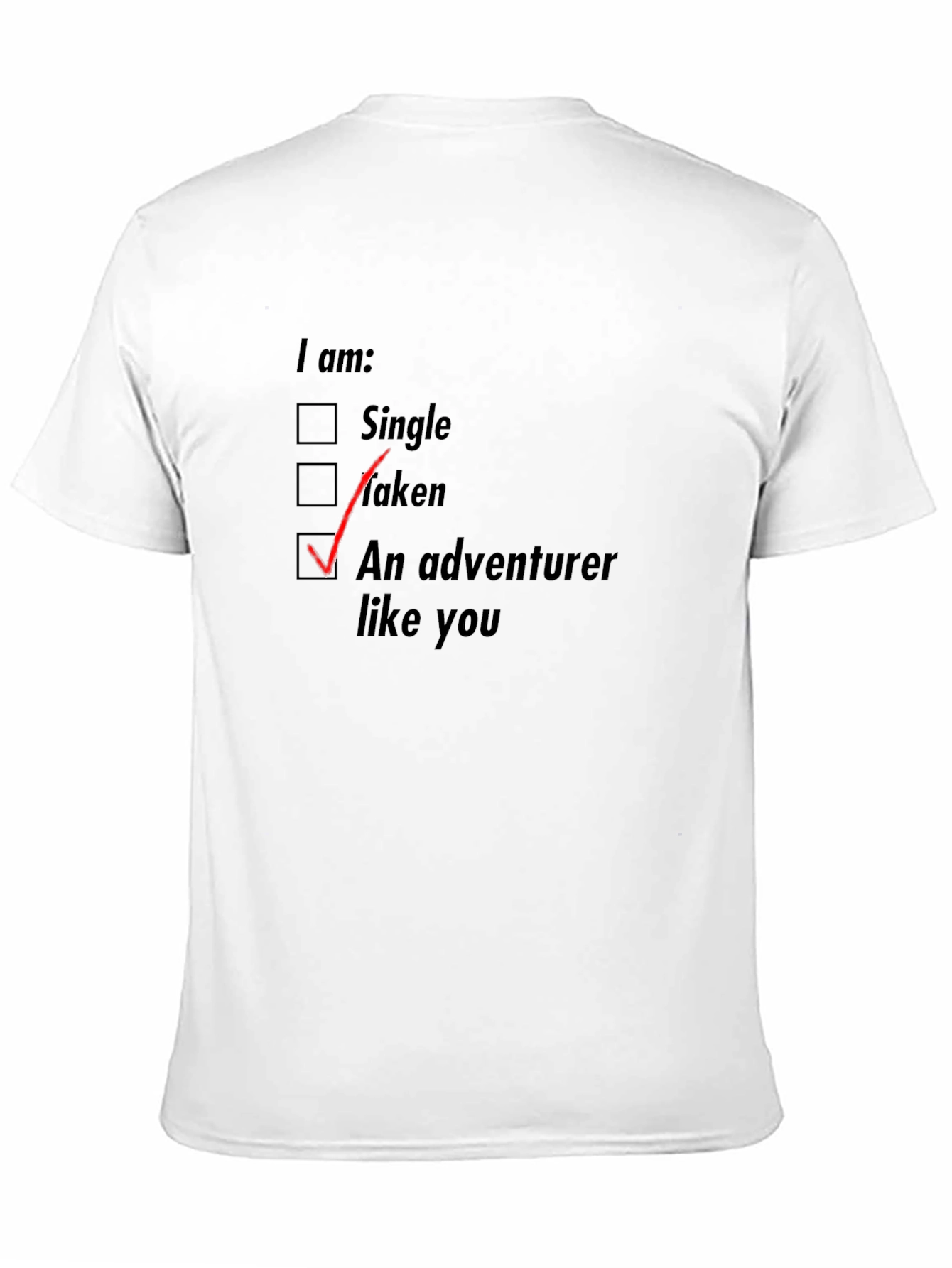 Black Adventurer Like You T-Shirt - Novelty Graphic Tee view 11