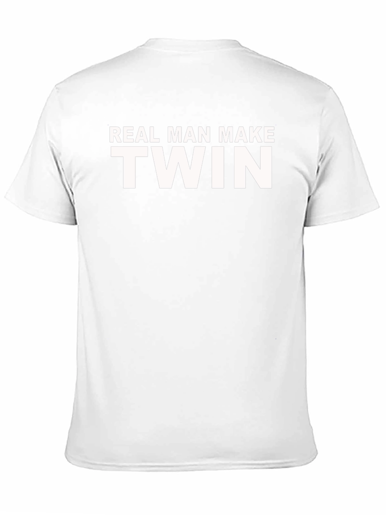 Black Real Man Make Twin T-Shirt Funny Dad Gift view 11