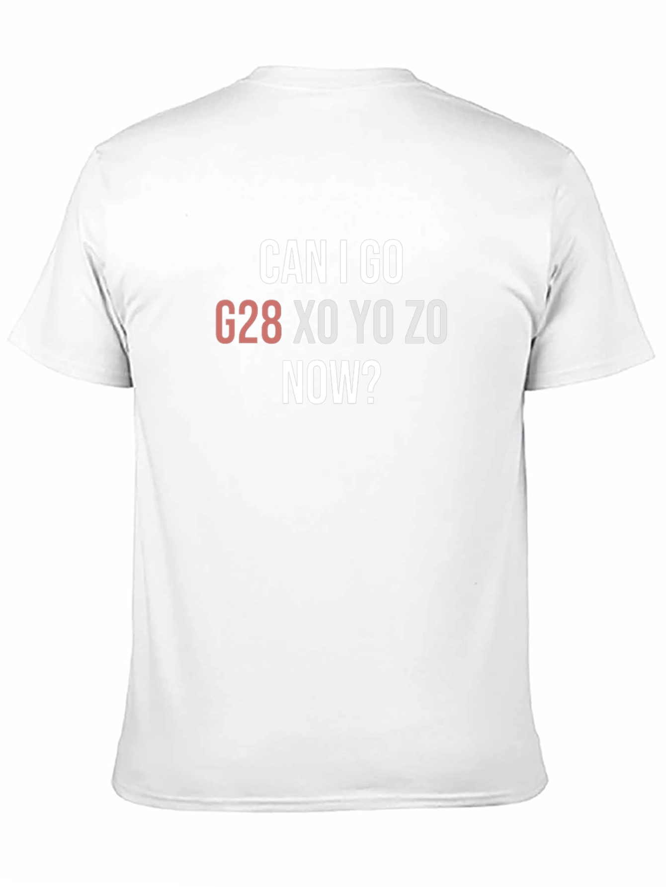 Black Can I Go G28 XO YO ZO Now? Funny CNC T-Shirt view 11