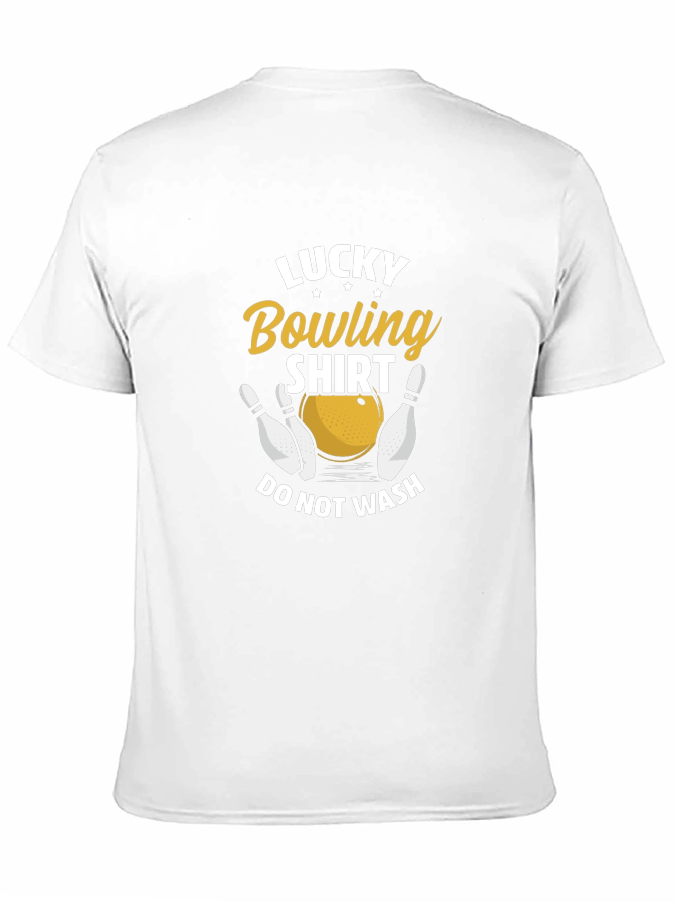 Black Lucky Bowling Shirt - Men's Graphic Tee view 11