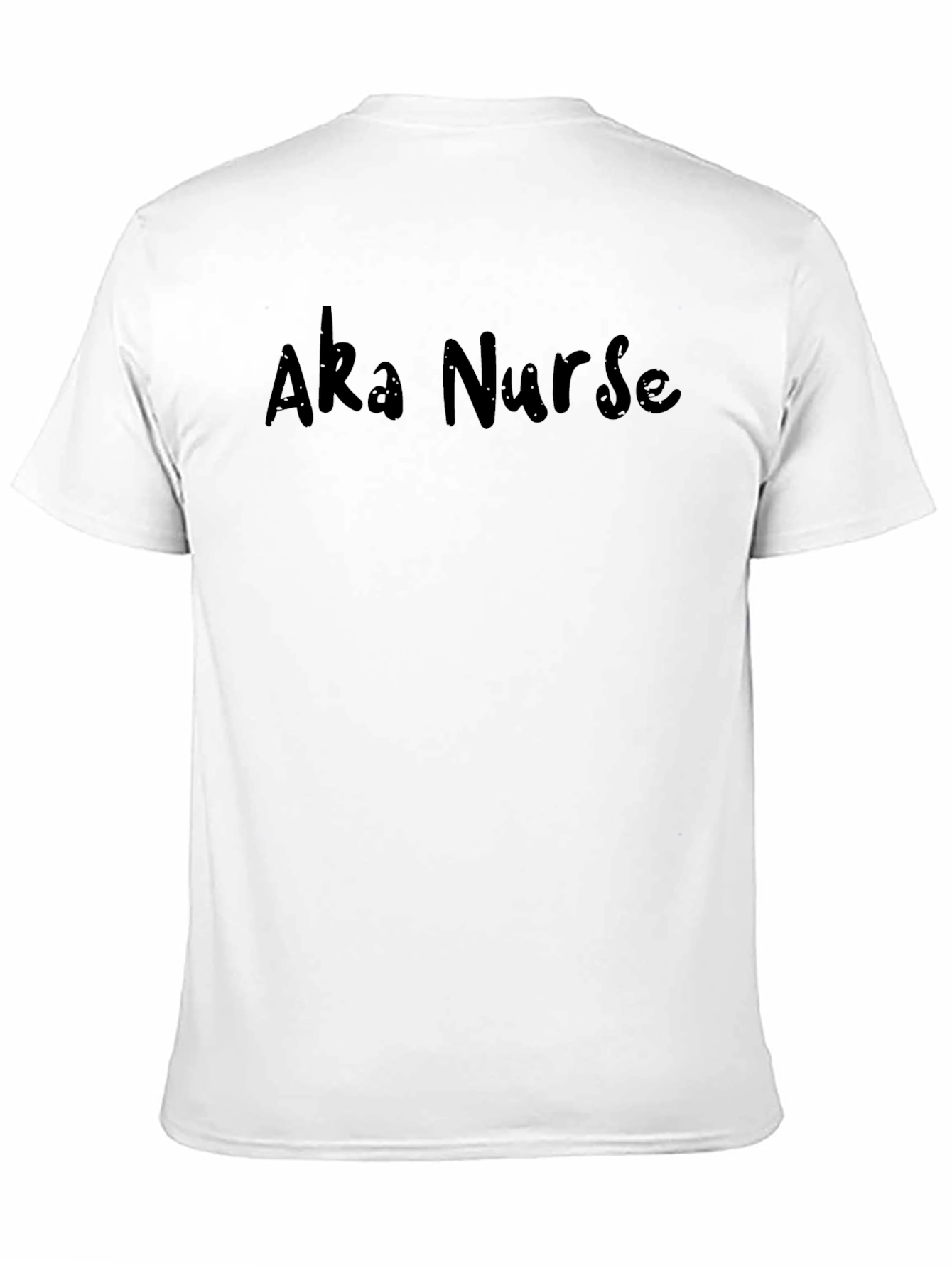 Black Aka Nurse Black T-Shirt view 11