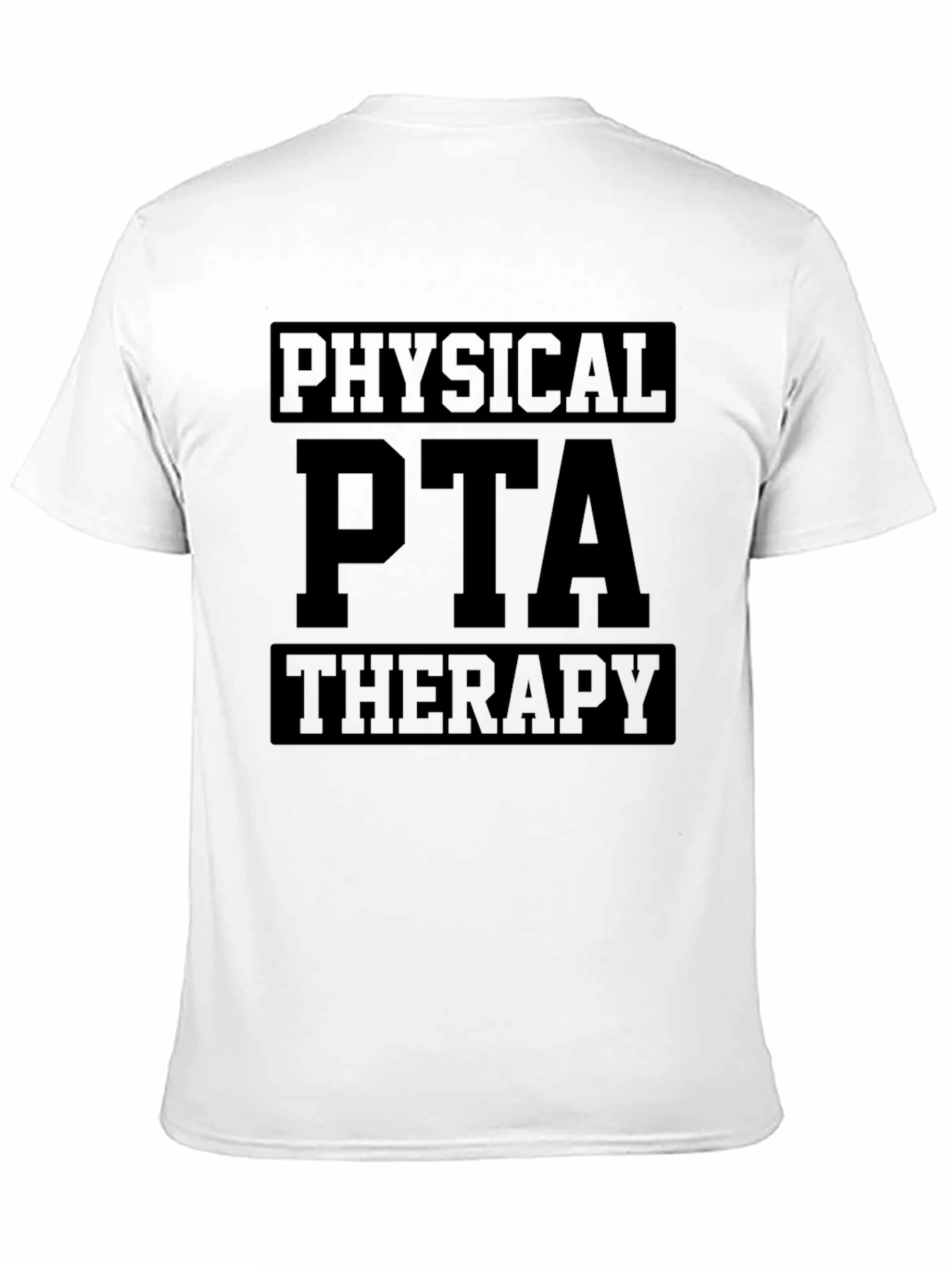 Black Physical PTA Therapy T-Shirt view 11