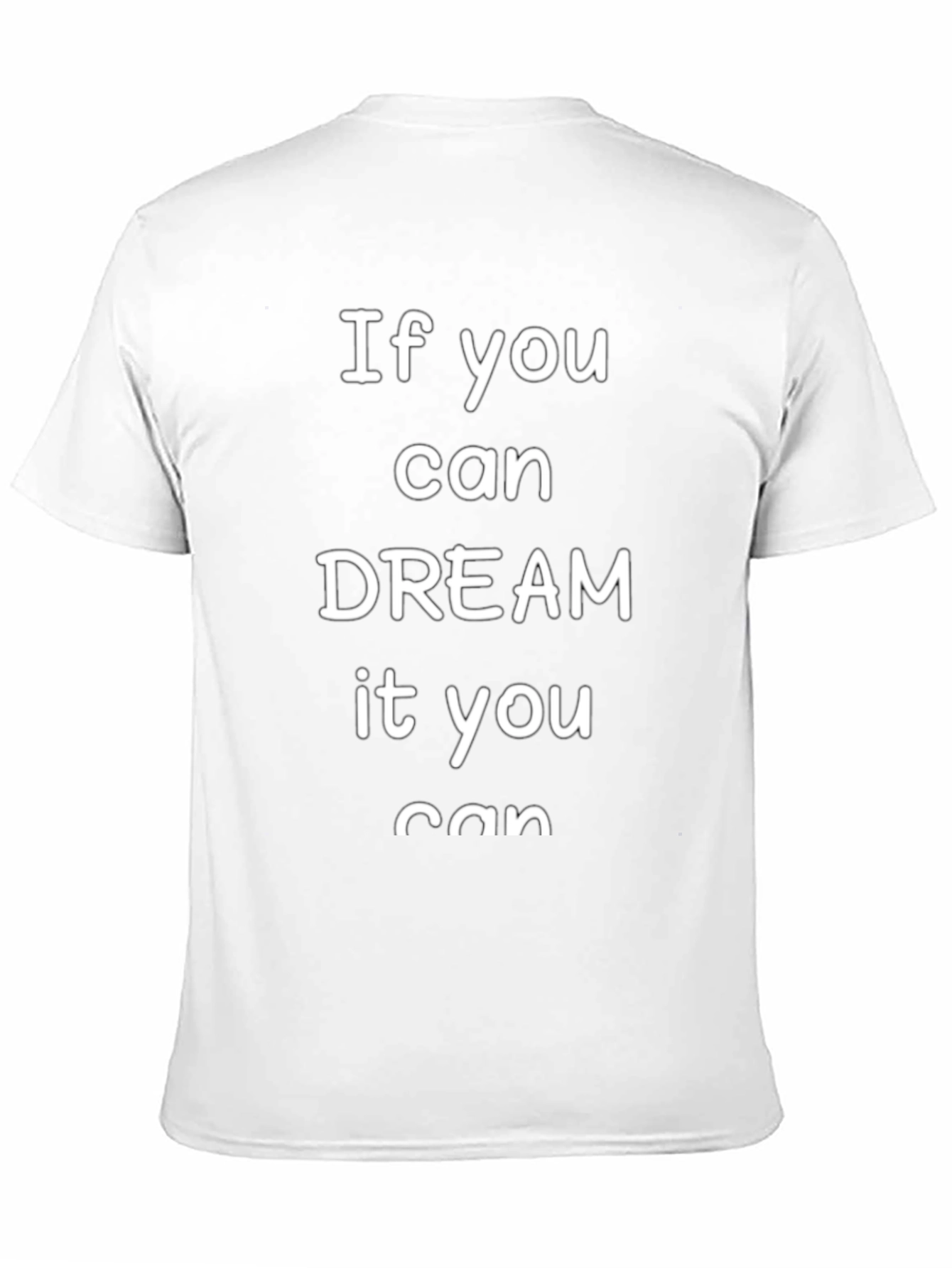 Black Inspirational Dream T-Shirt view 11