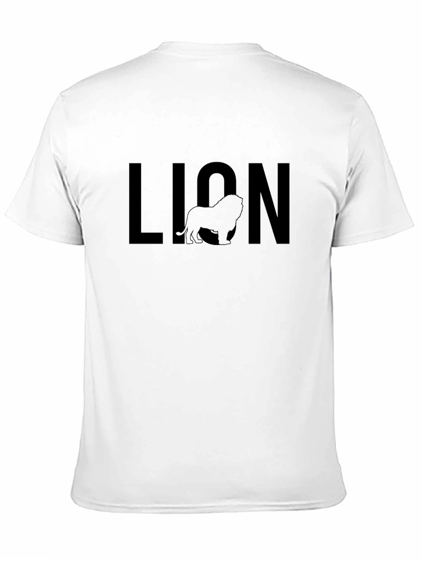 Black Lion Graphic Tee - Bold Statement Shirt view 11