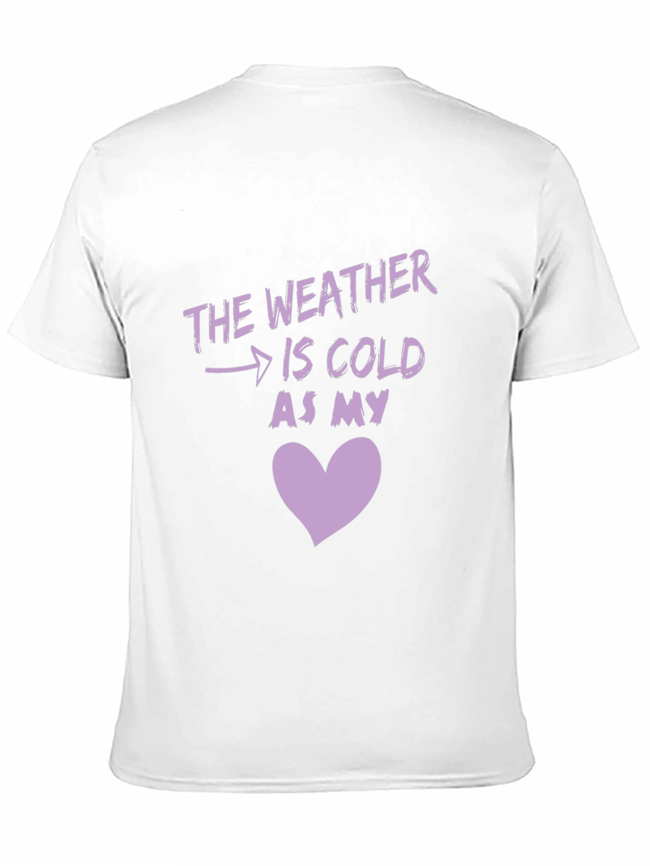 Black Cold Heart Graphic Tee - Mens Fashion view 11