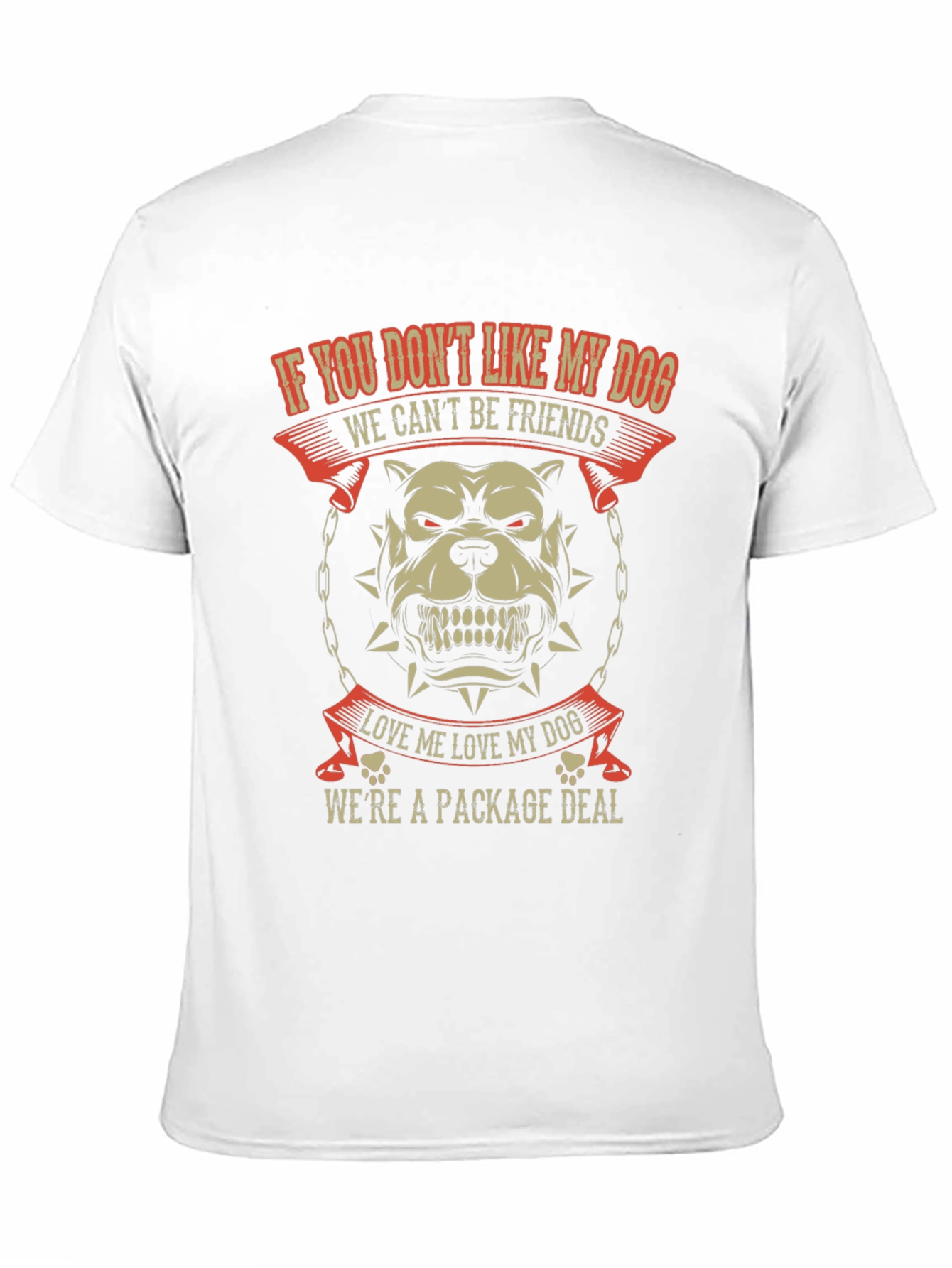 Black Dog Lover T-Shirt: If You Don't Like My Dog view 11