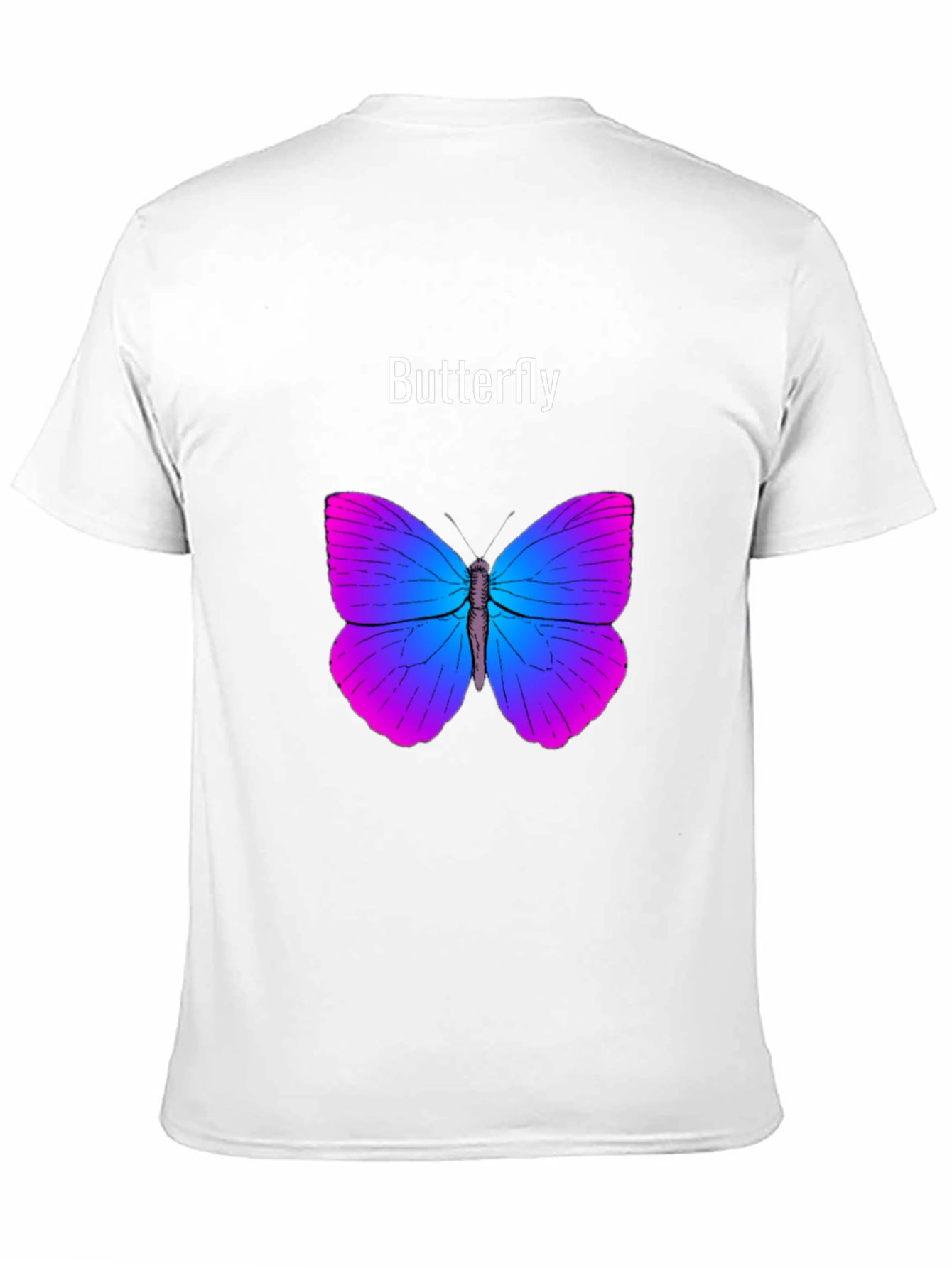 Black Butterfly Graphic T-Shirt - Stylish Unisex Tee view 11
