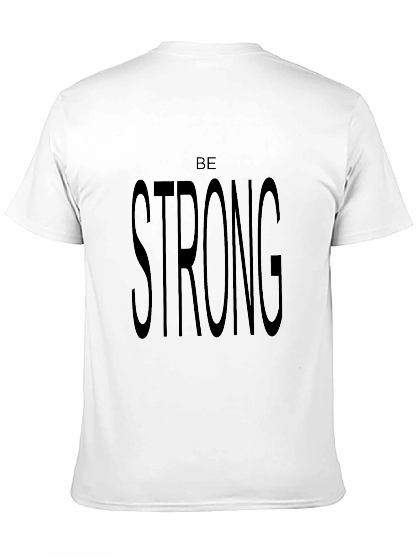 Black Be Strong Graphic Tee - Classic Black T-Shirt view 11