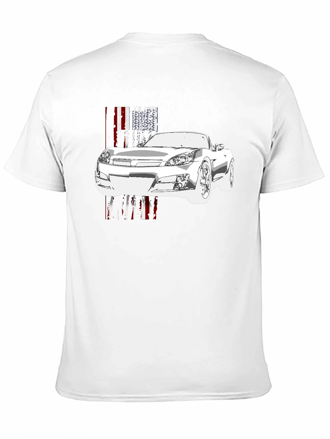 Black Car Graphic Black T-Shirt view 11