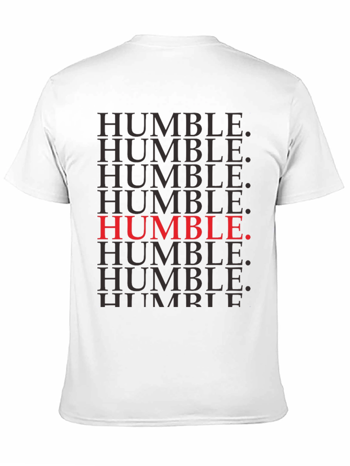 Black Humble Graphic Print T-Shirt view 11