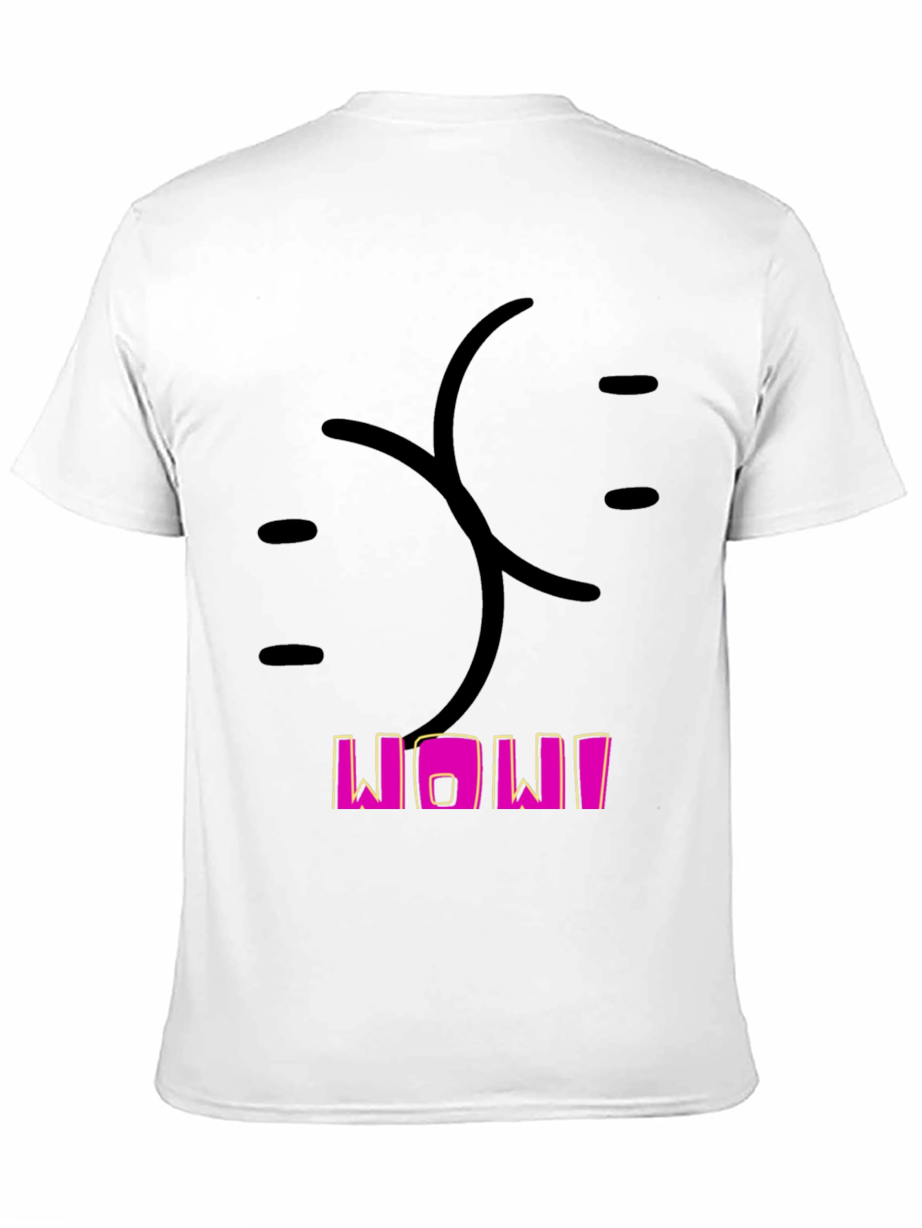 Black Funny Butt Graphic Black T-Shirt for Men view 11