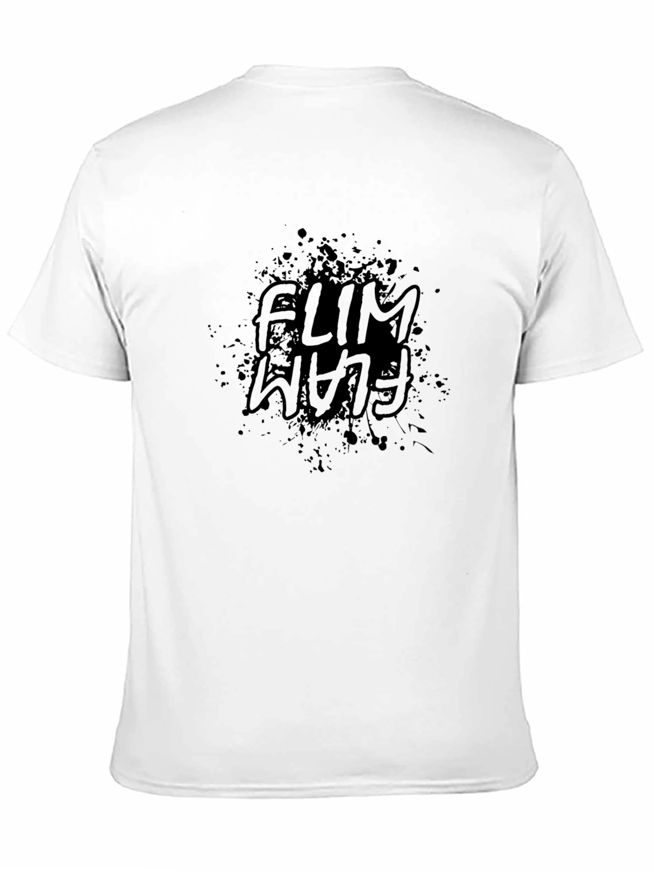 Black Flim Flam Black Graphic Tee - Casual Style view 11