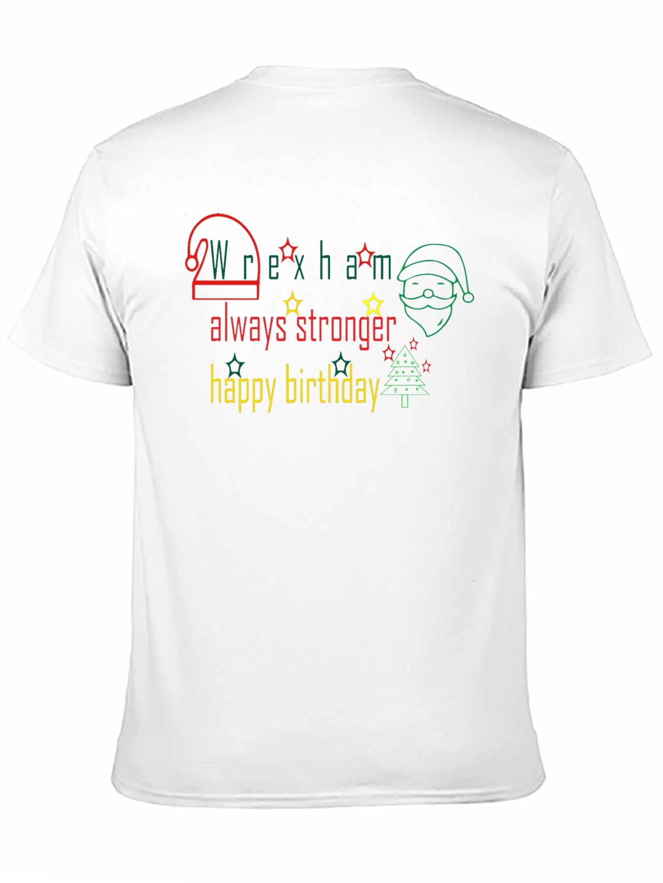 Wrexham Always Stronger Happy Birthday T-Shirt - 11