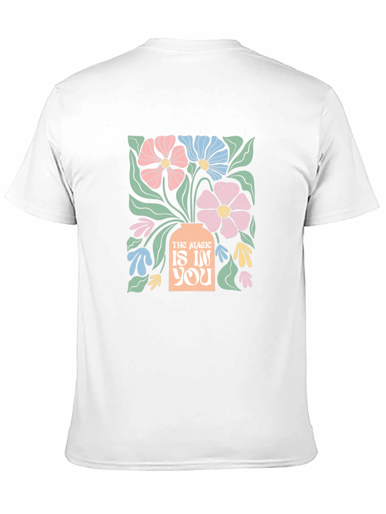 Black Floral Magic Graphic Tee - Stylish Comfort view 11