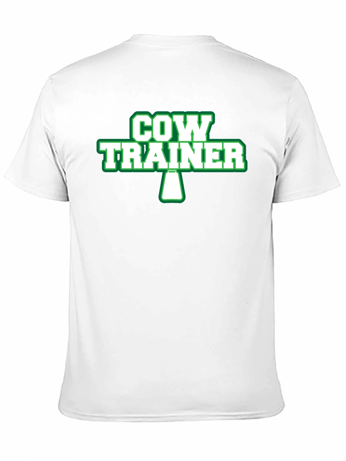 Black Cow Trainer Graphic Tee - Funny Agriculture Shirt view 11