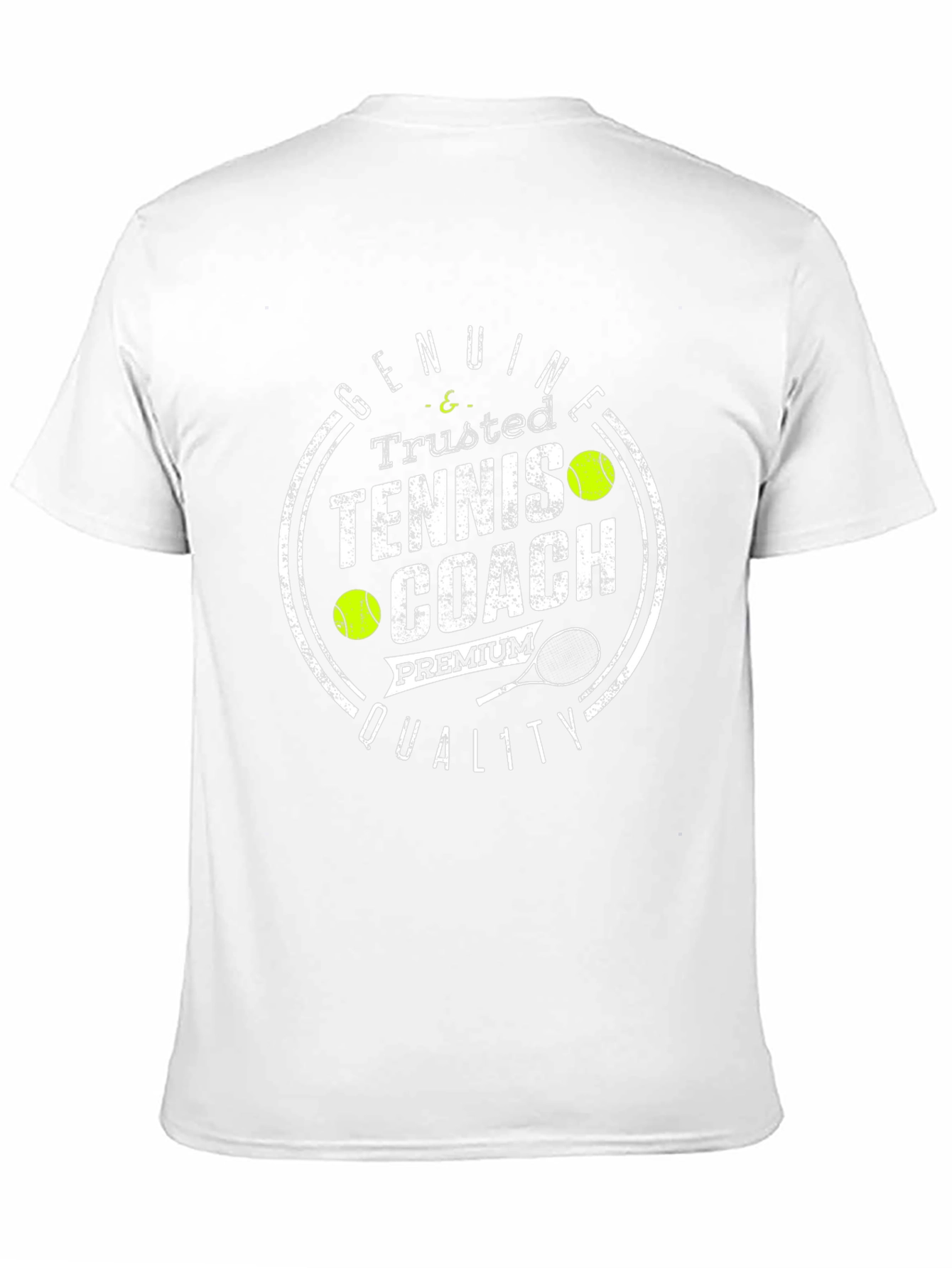 Genuine Trusted Tennis Coach Premium Quality T-Shirt - 11