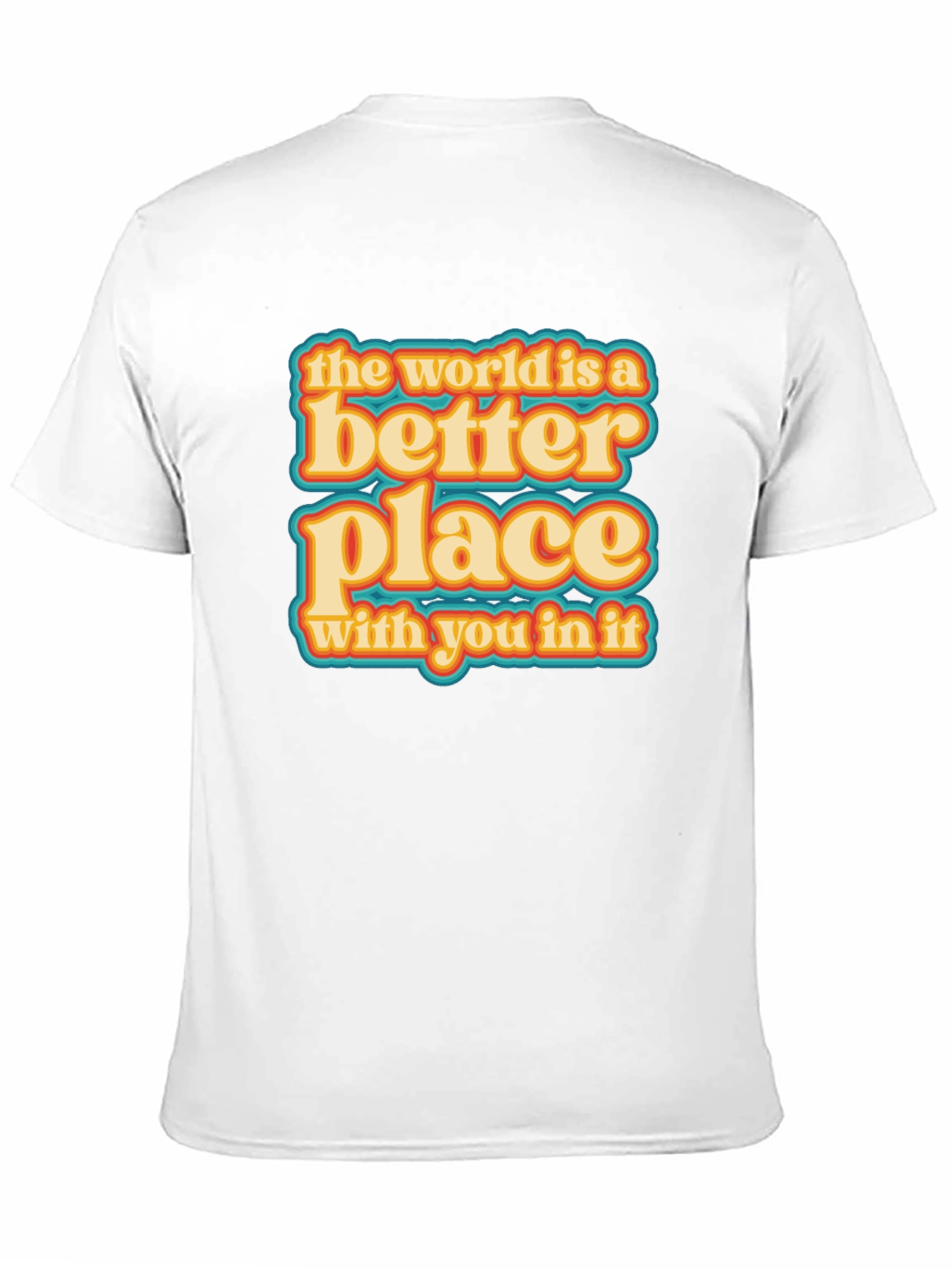Black Better Place T-Shirt - Positive Graphic Tee view 11