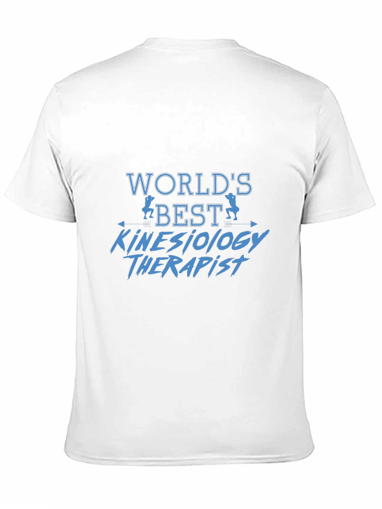 Black World's Best Kinesiology Therapist Black T-Shirt view 11