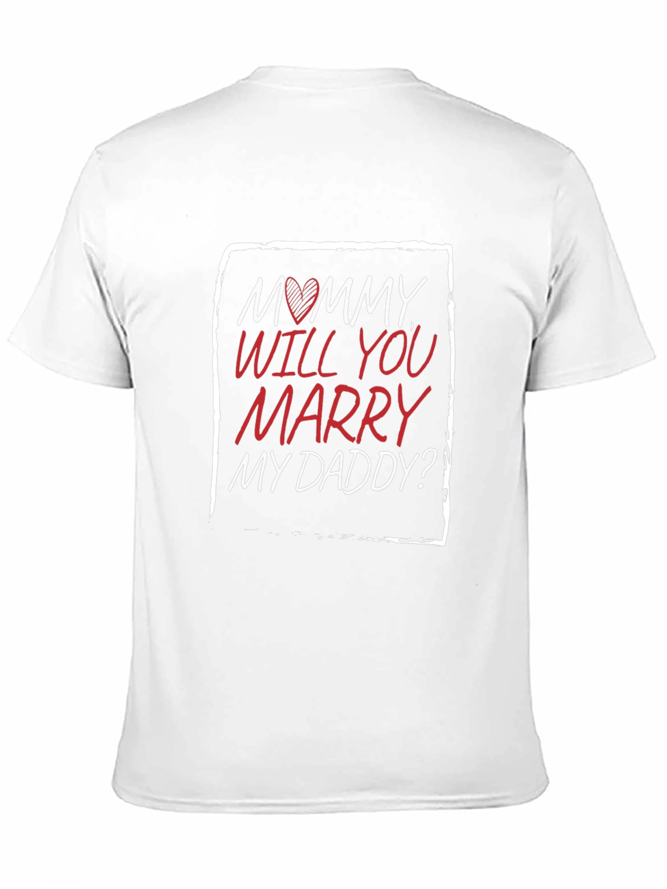 Black Mommy Will You Marry My Daddy? T-Shirt view 11