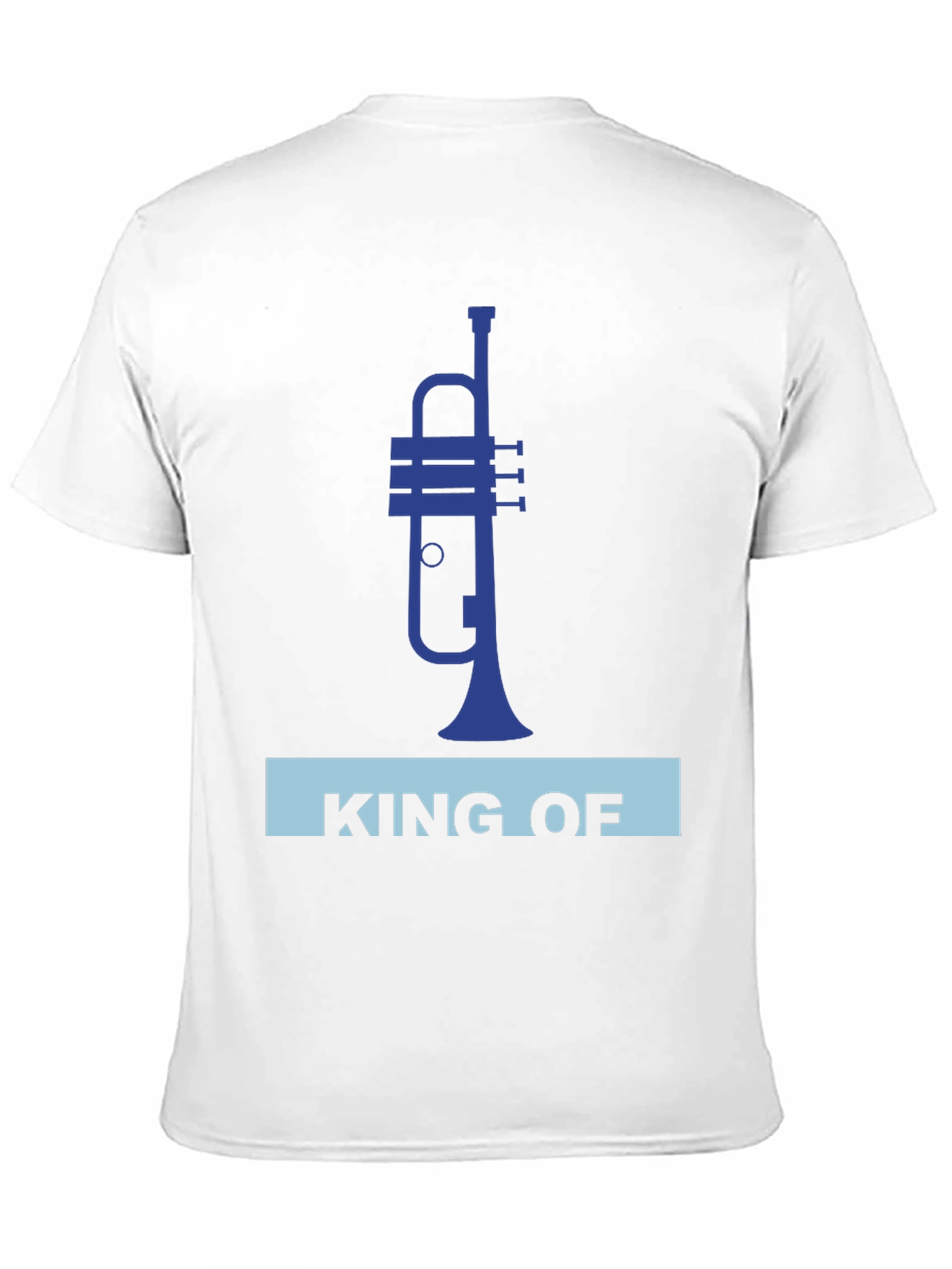 Black King of Trumpet T-Shirt - Musical Instrument Tee view 11