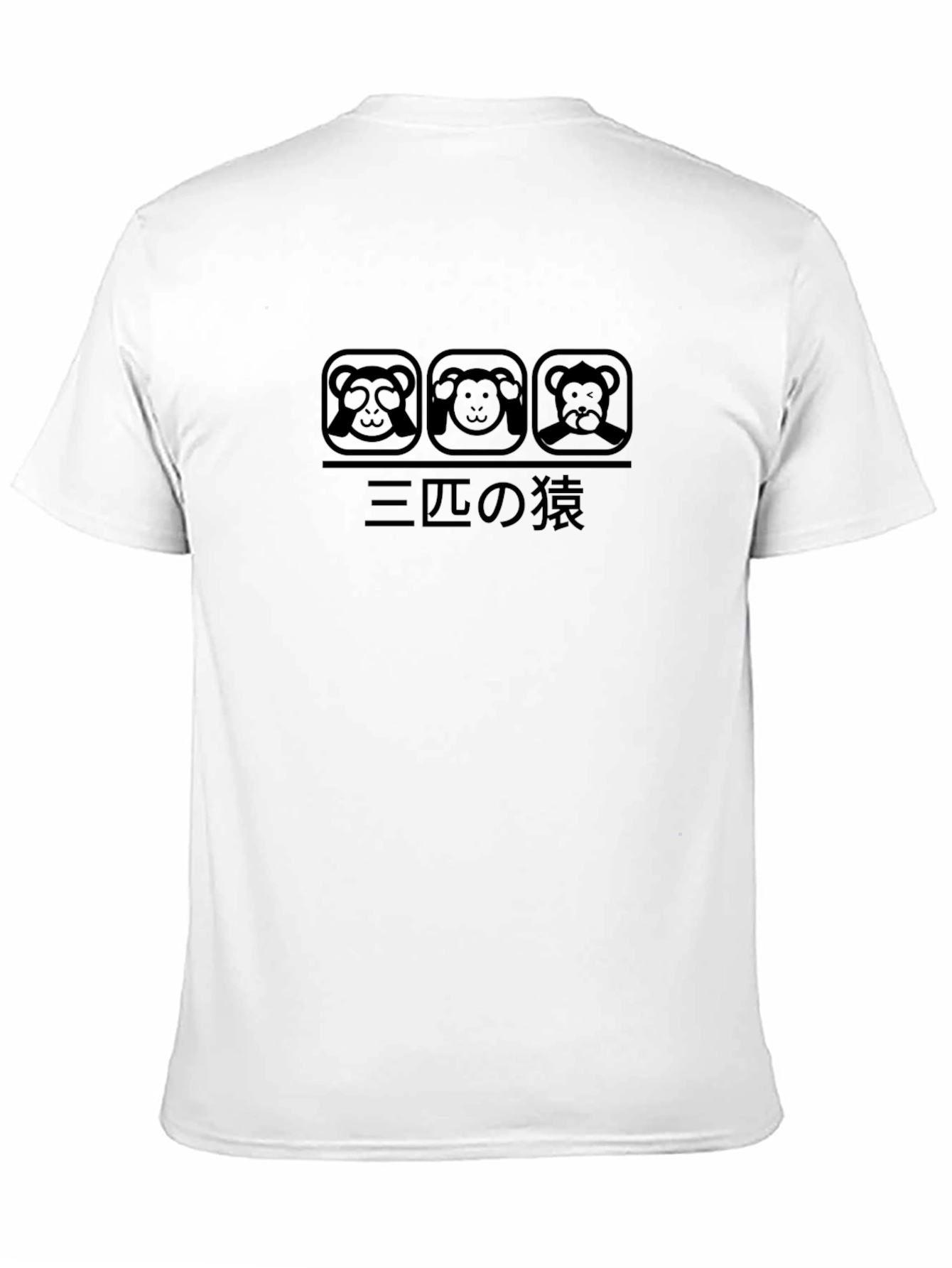 Black Hear No Evil Tee - See No Evil, Speak No Evil view 11