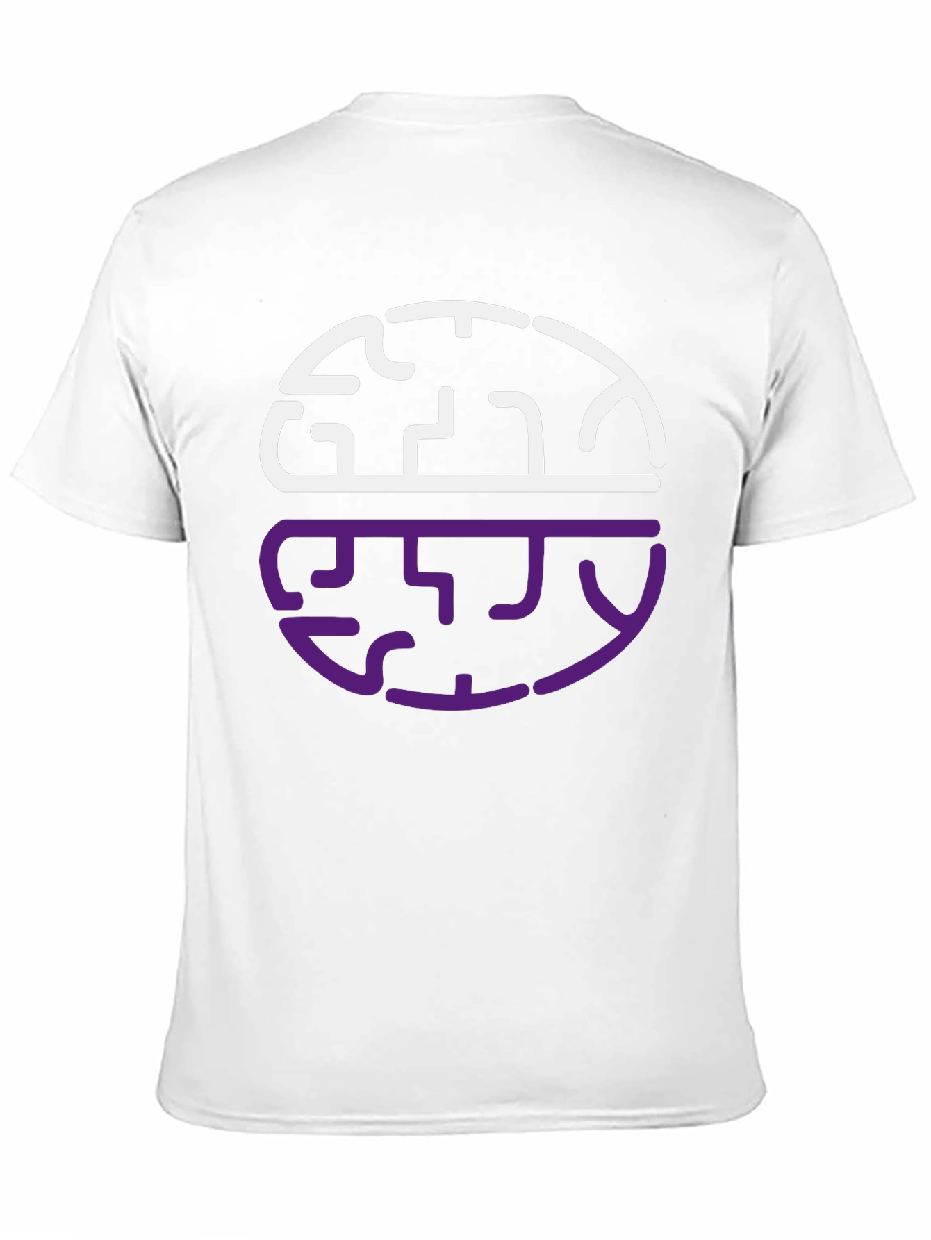 Black Brain Tease Graphic Tee - Black Cotton Blend Shirt view 11