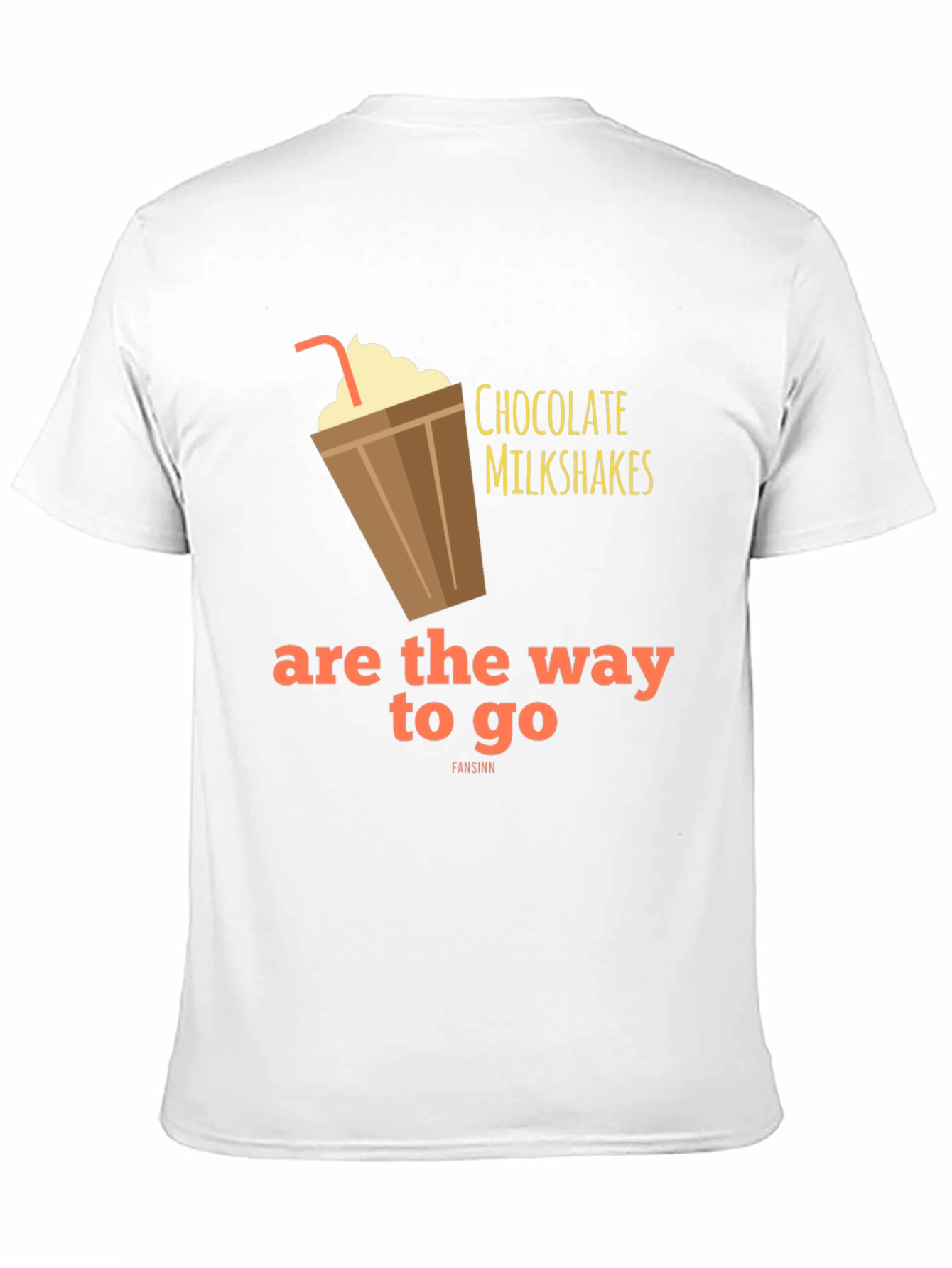 Black Chocolate Milkshake T-Shirt - Sweet Tooth Style! view 11