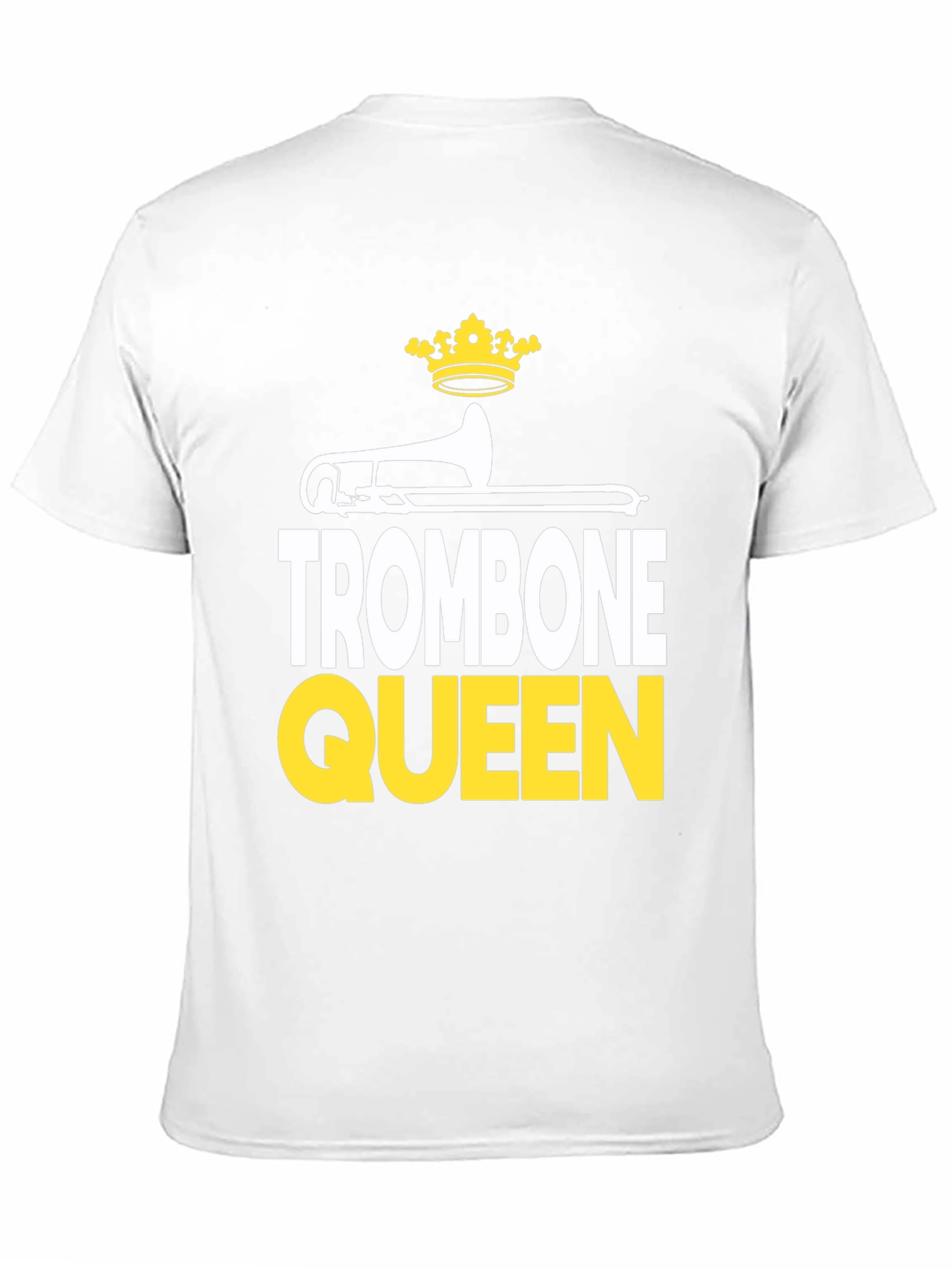 Black Trombone Queen Graphic Tee - Band Lover Apparel view 11