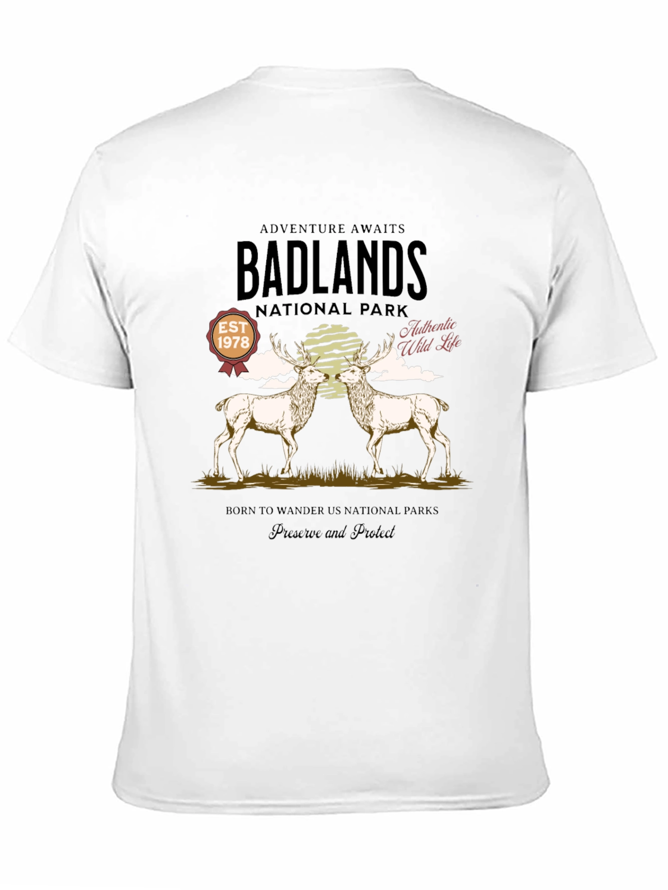 Badlands National Park Adventure T-Shirt - 11