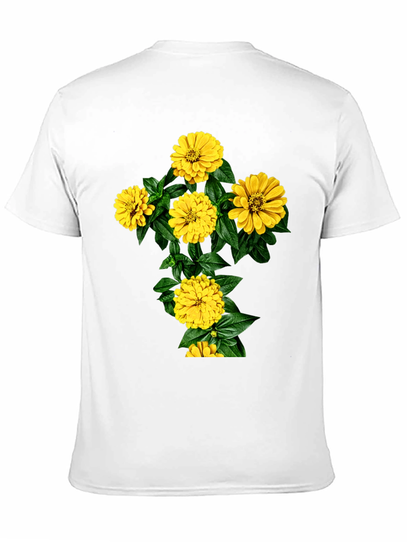 Black Floral Cross Graphic Tee - Stylish Comfort view 11