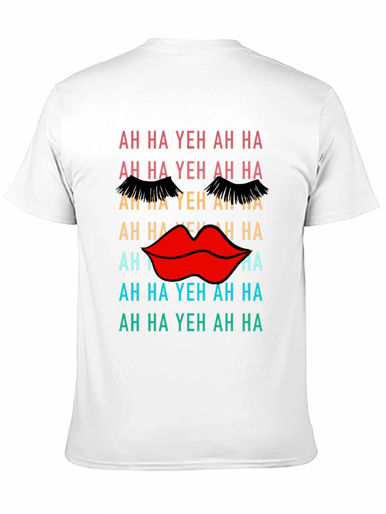 Black Ah Ha Yeh Ah Ha Graphic Tee view 11